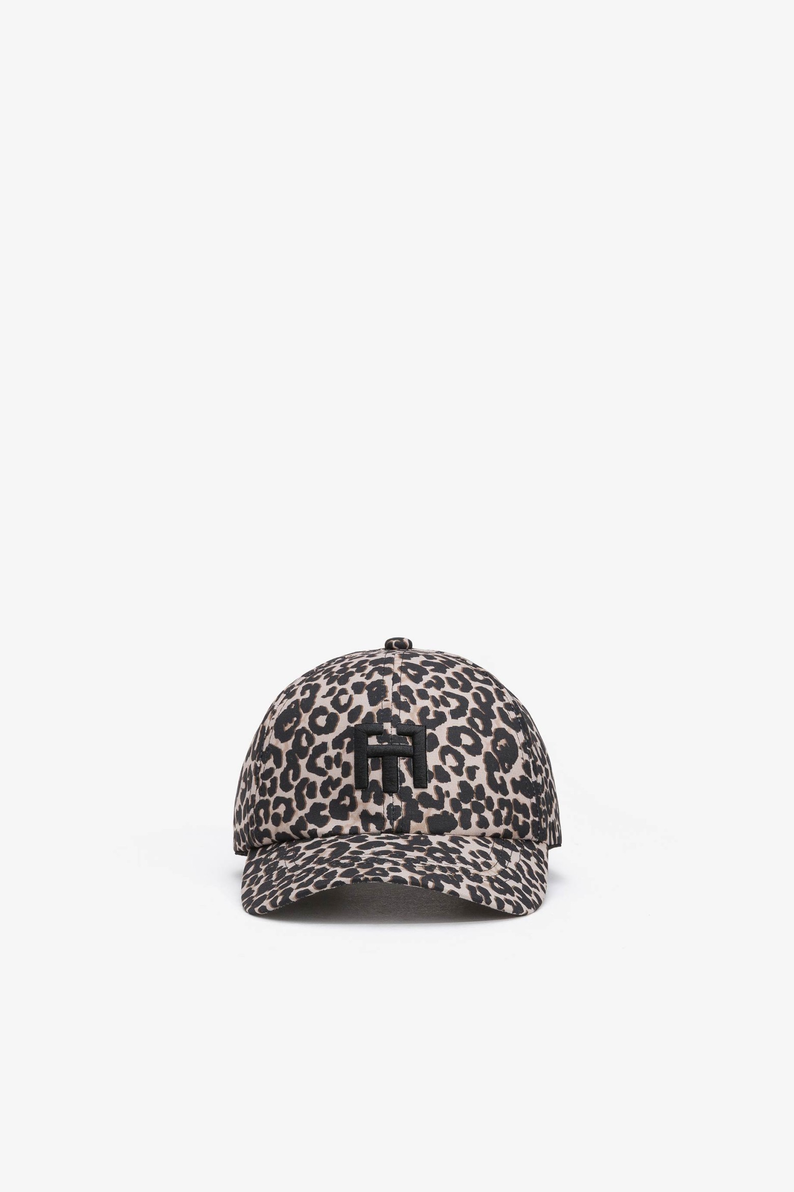 Gorra con Estampado de Leopardo