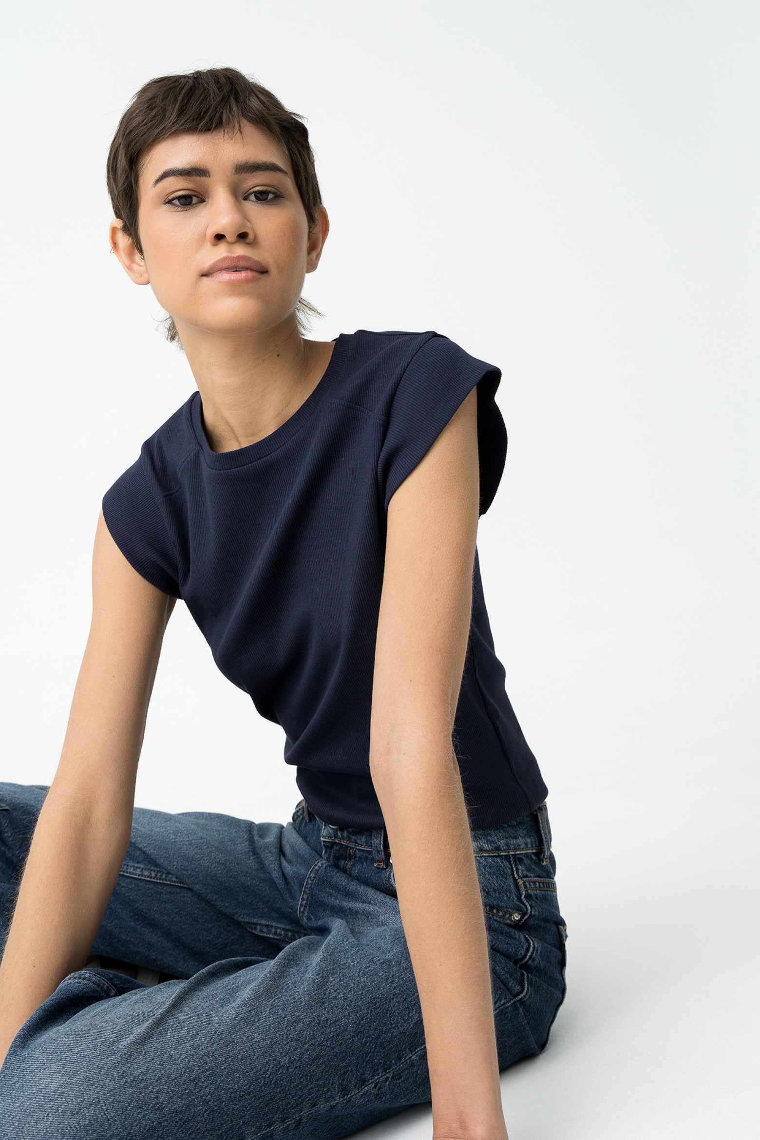 Ribbed T-Shirt