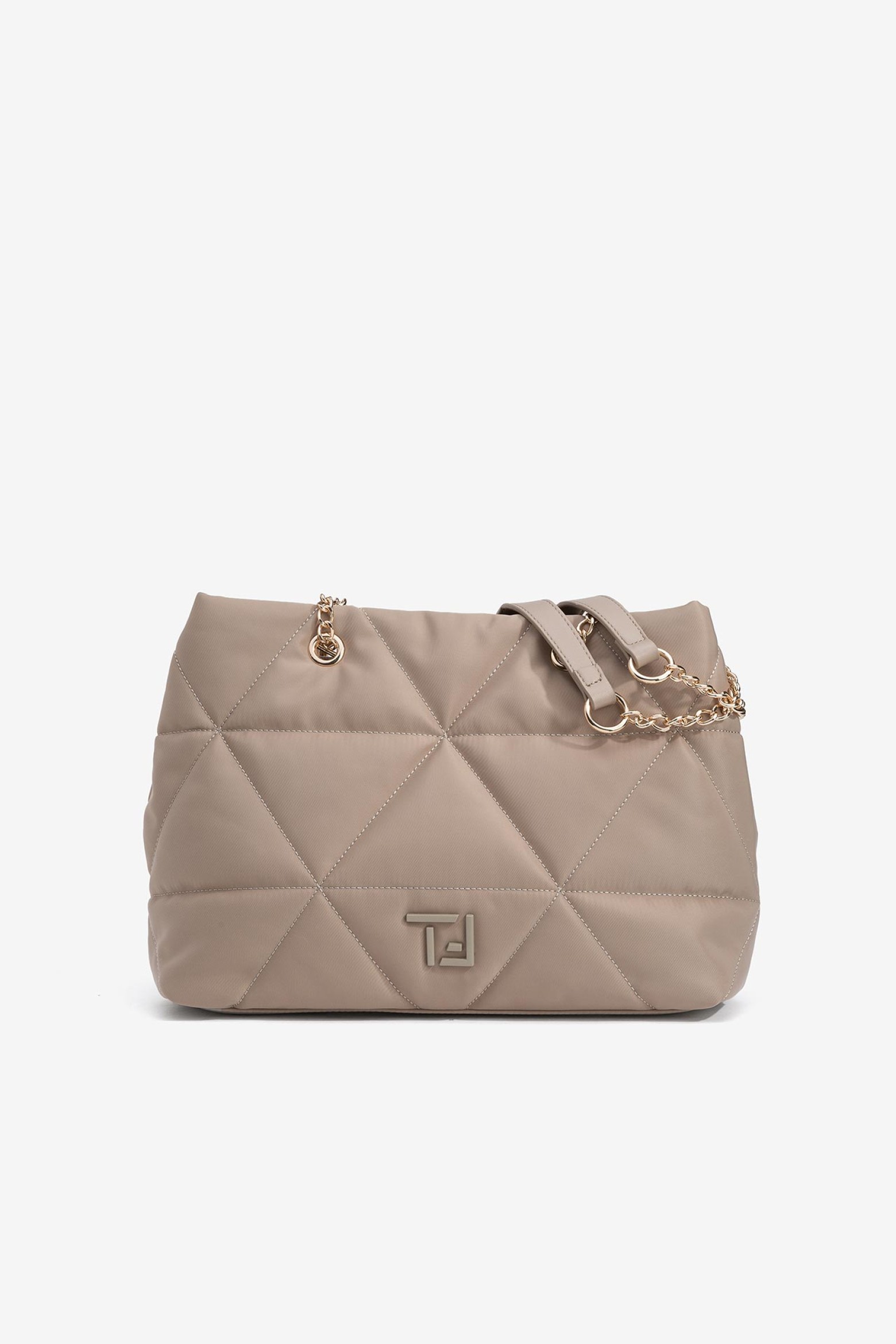 Beige Shopper Bag