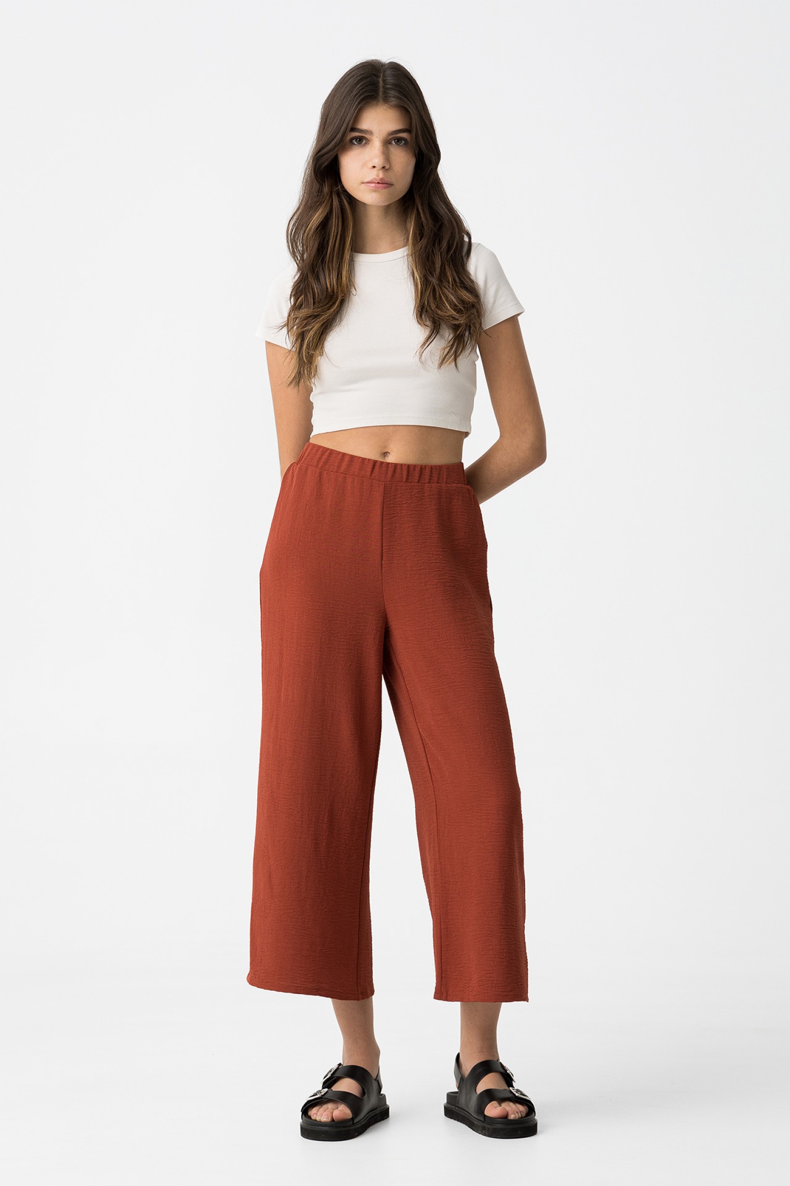 Pantalones fluidos
