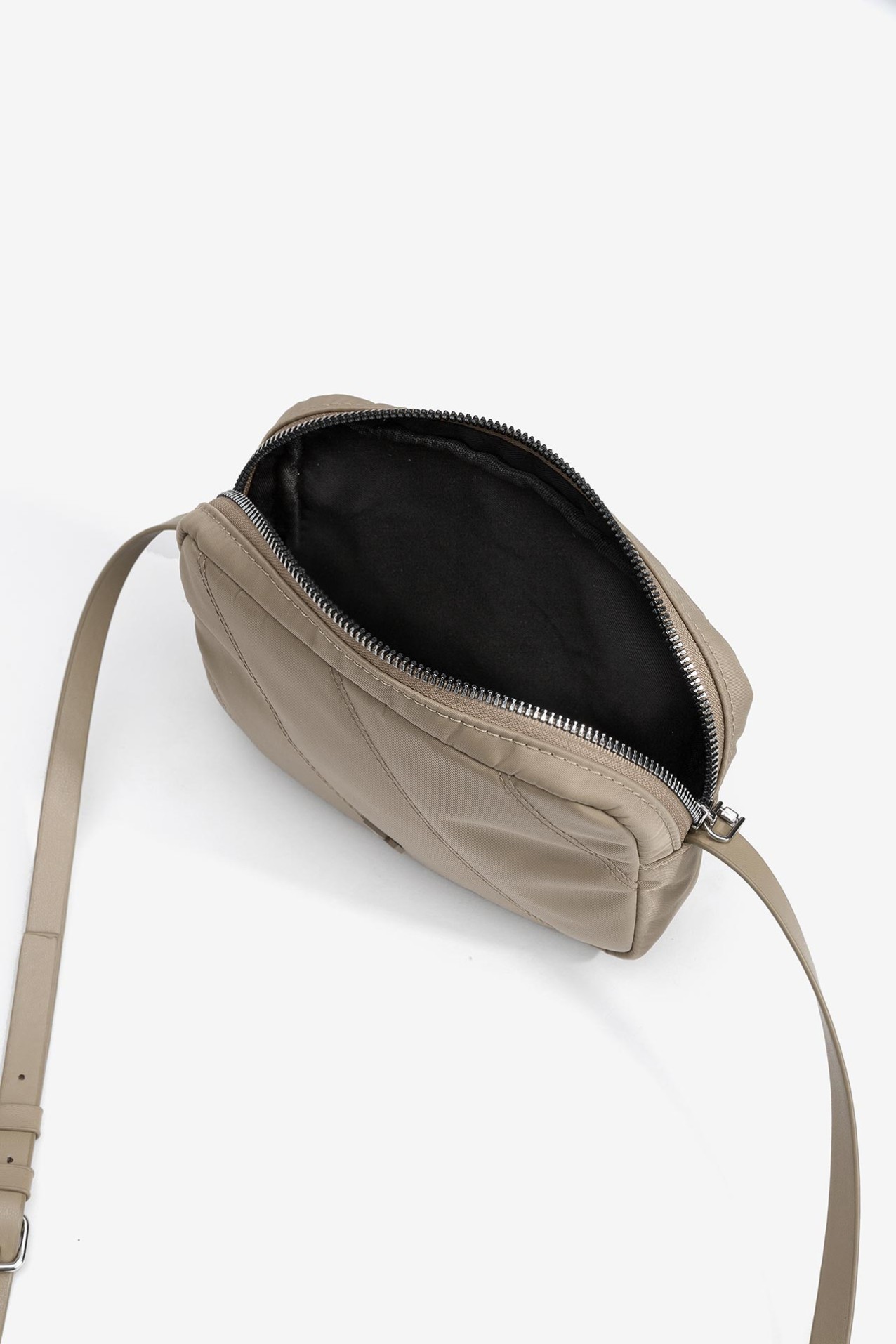 Leather Effect Crossbody Bag