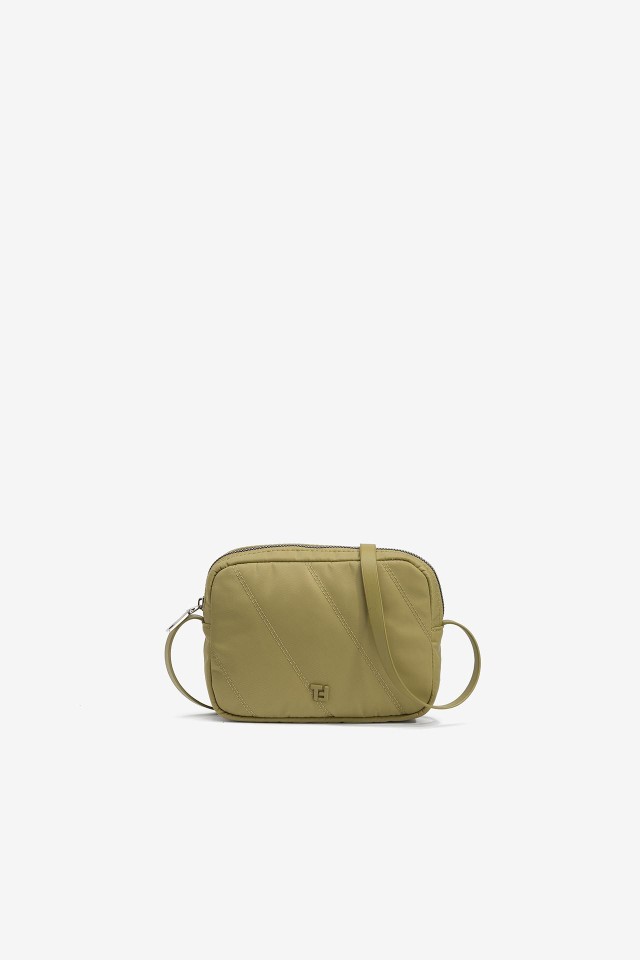 Leather Effect Crossbody Bag