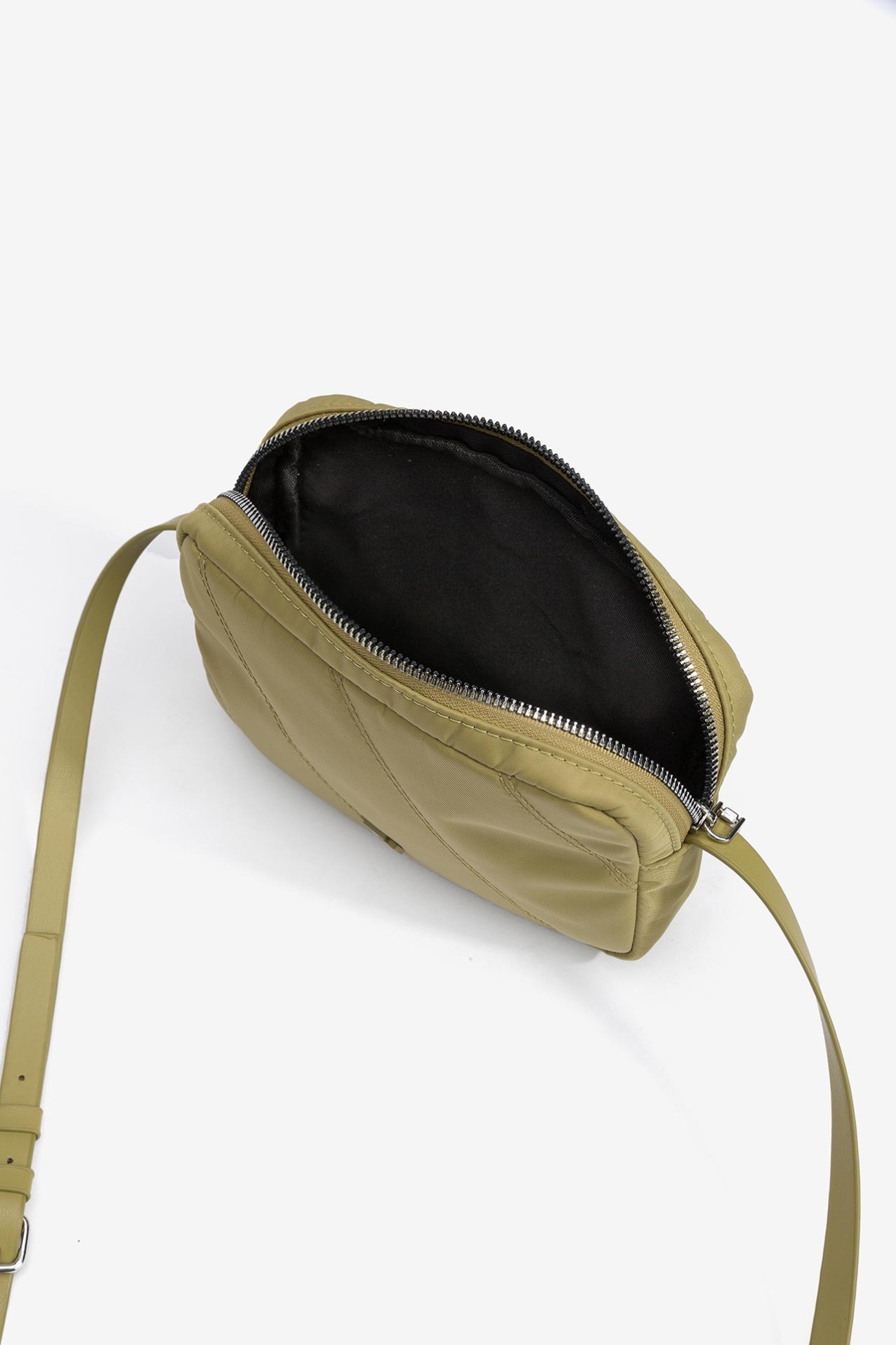 Leather Effect Crossbody Bag