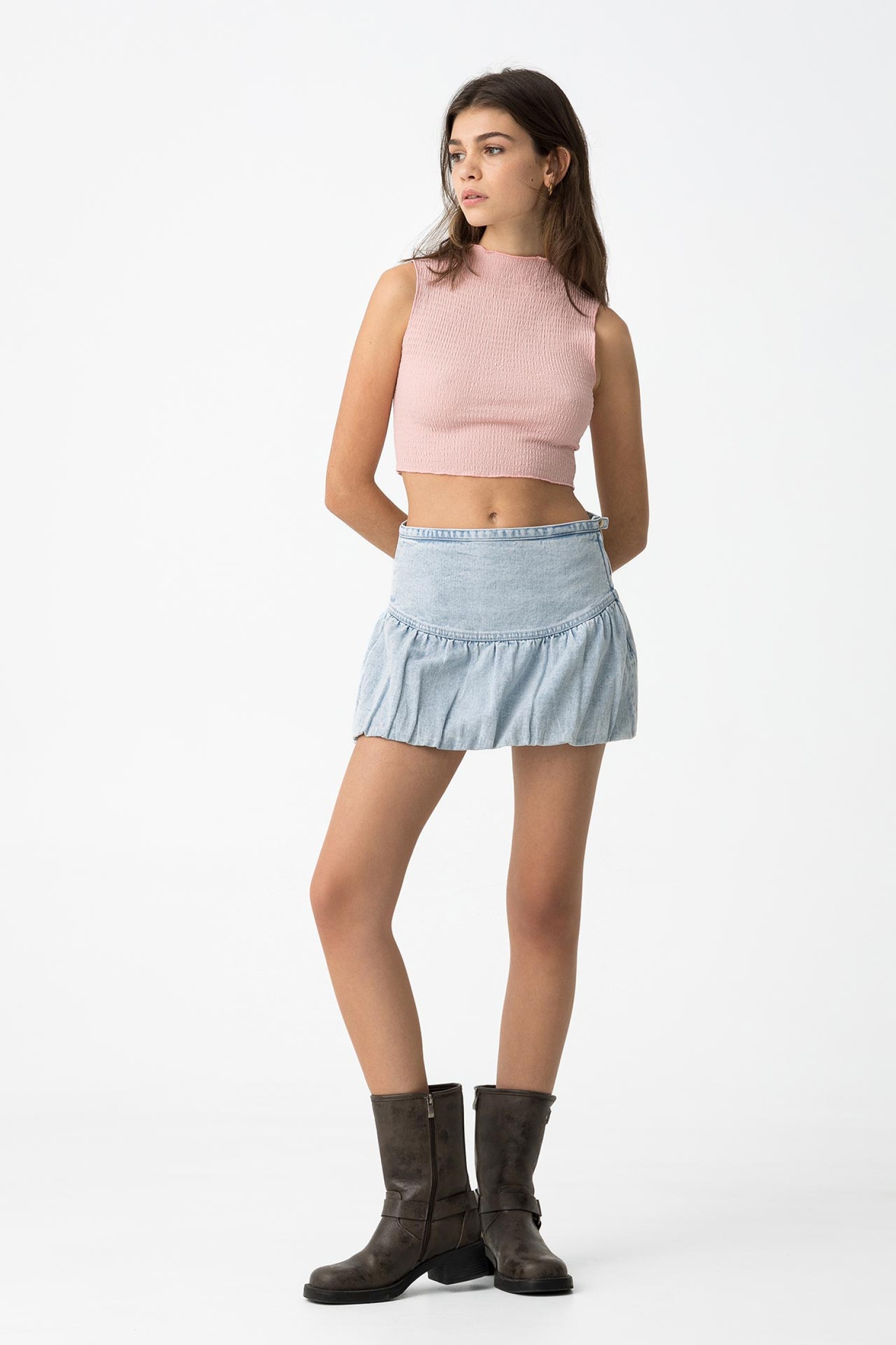 Minifalda vaquera