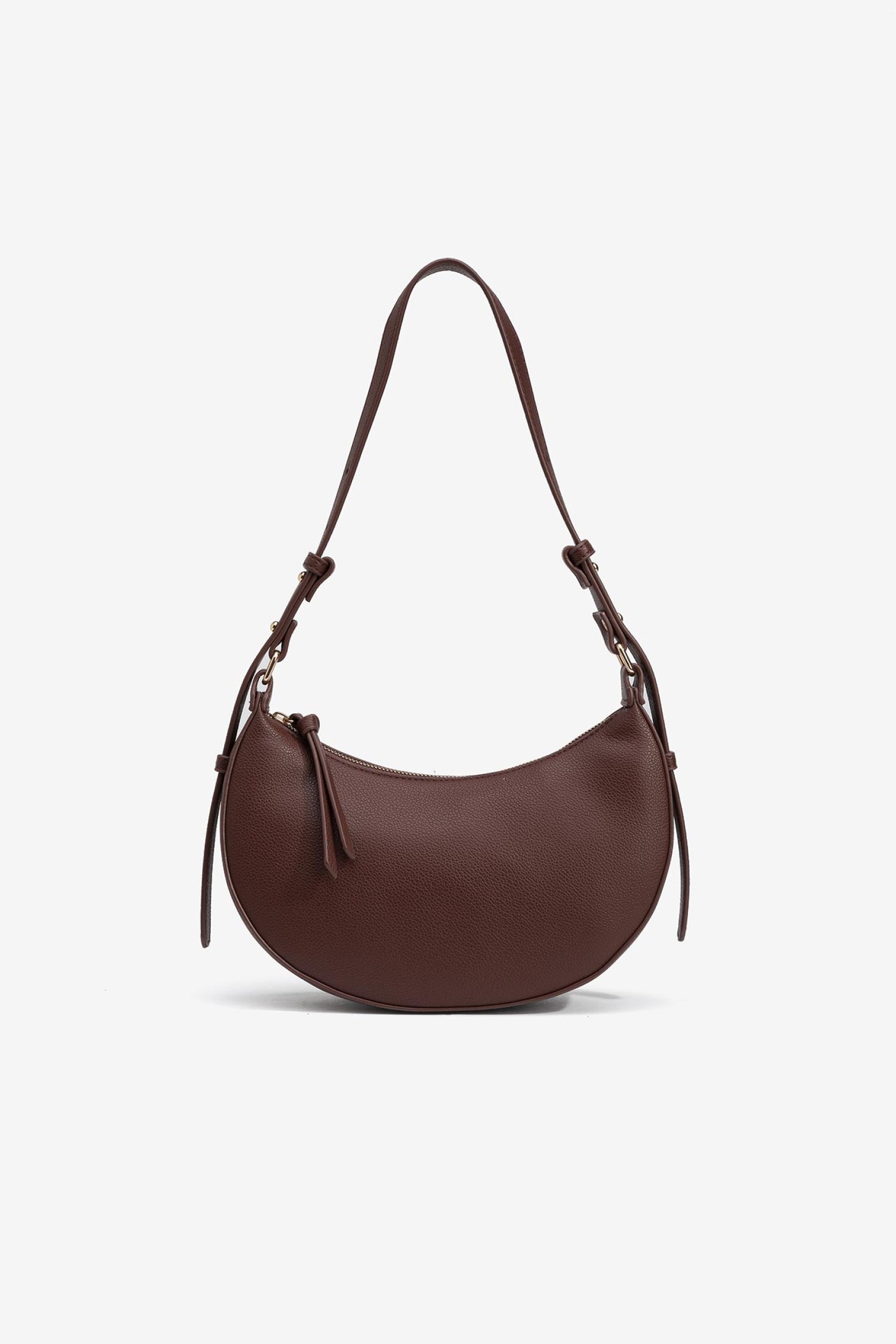 Bolso De Hombro Efecto Piel