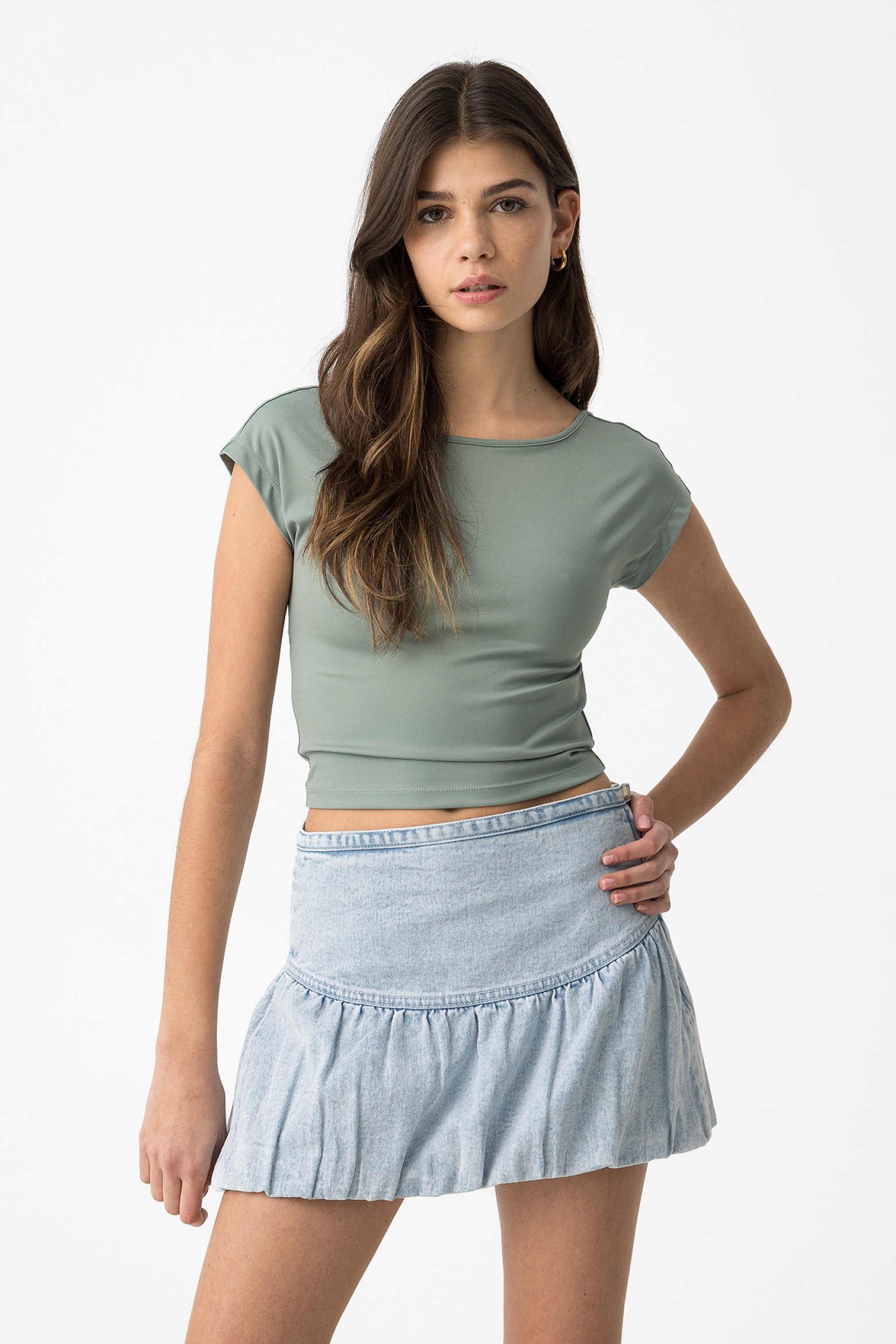 Crop Top com Abertura nas Costas