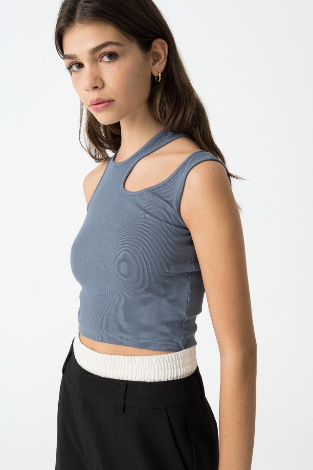 Camisa Cinza-medio