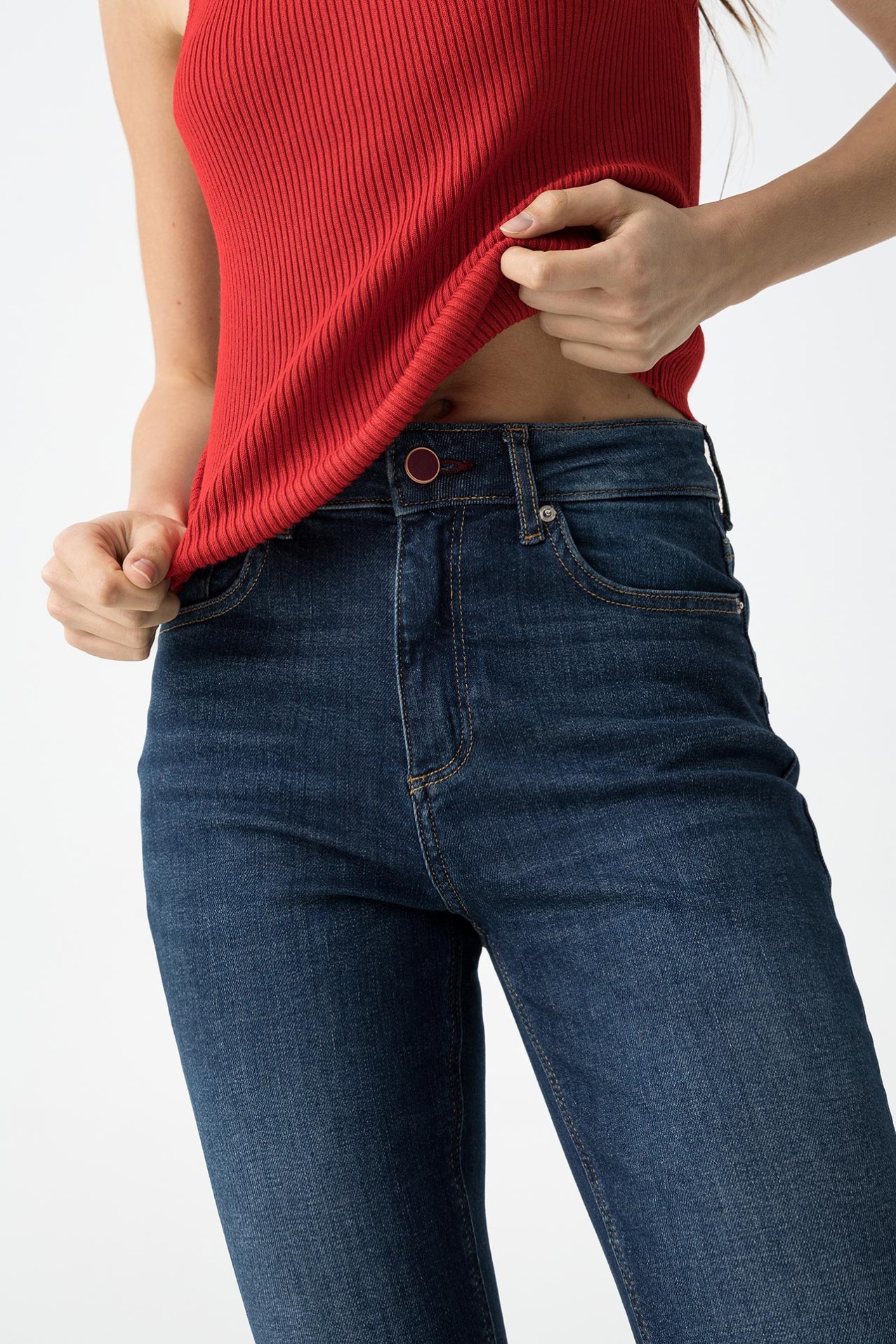 Megan Cropped Flare Jeans