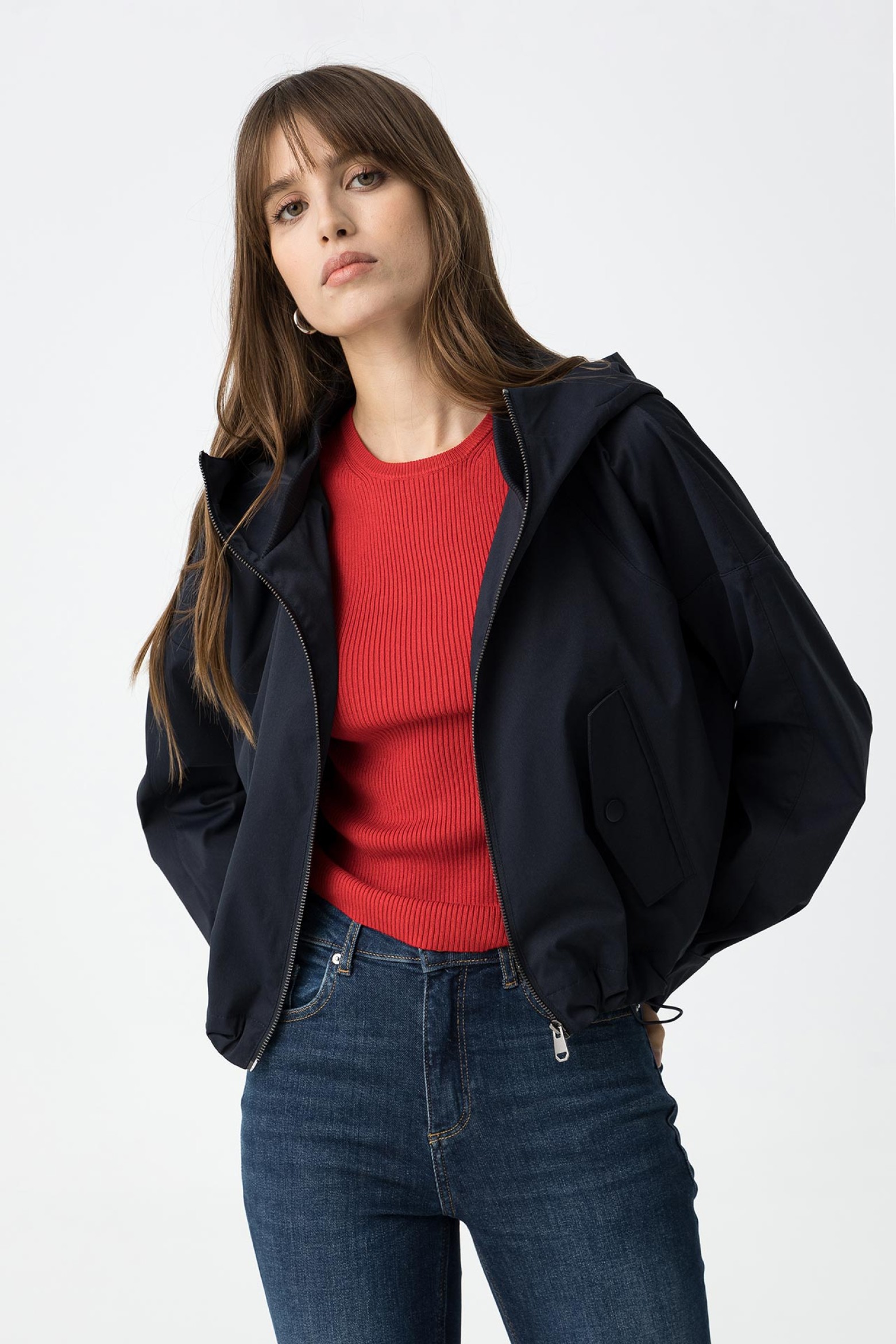 Sudadera con cremallera