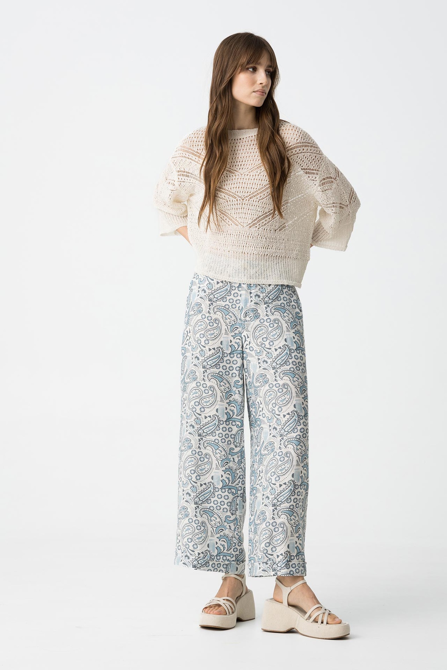 Pantalones fluidos