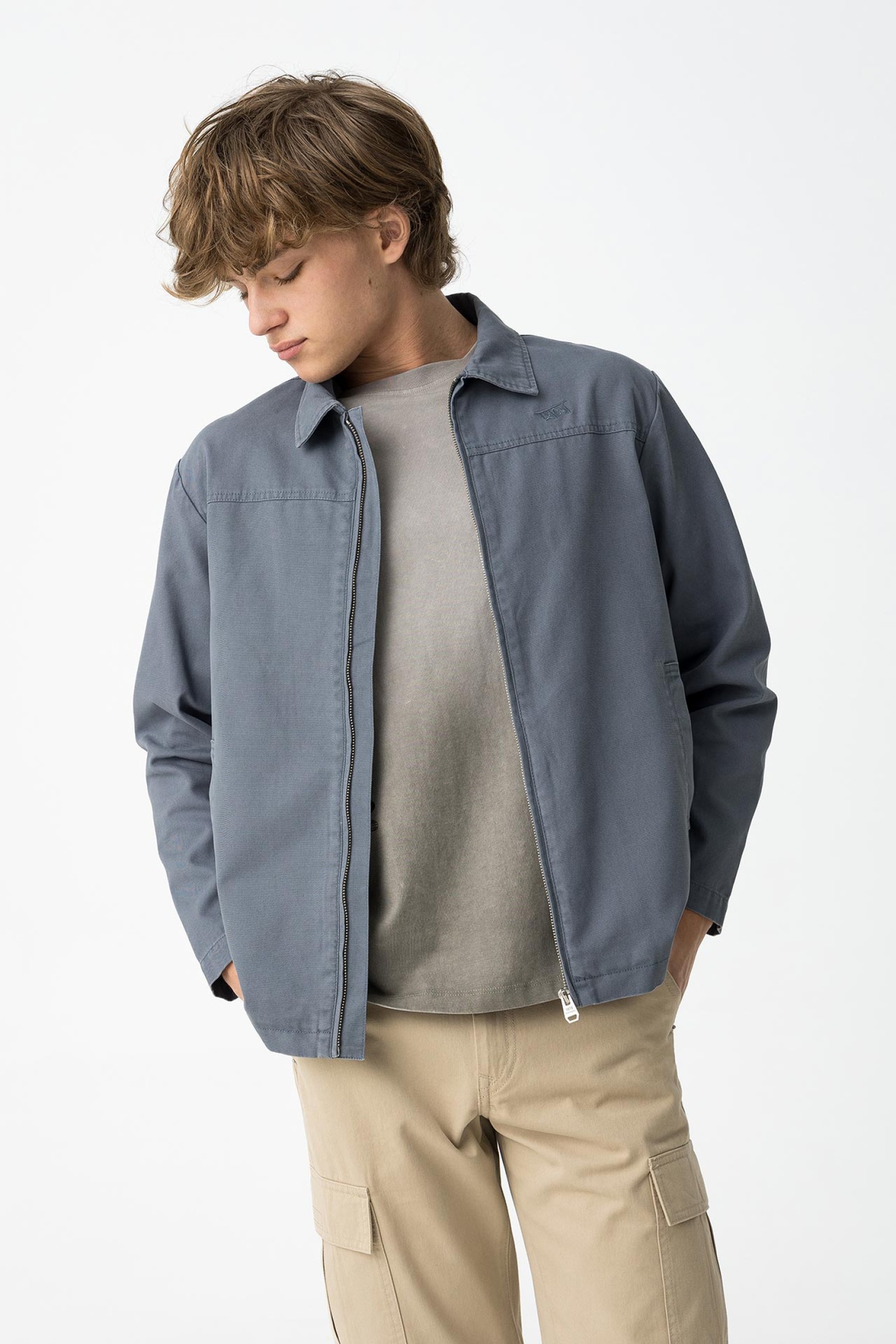 Chaqueta con cuello