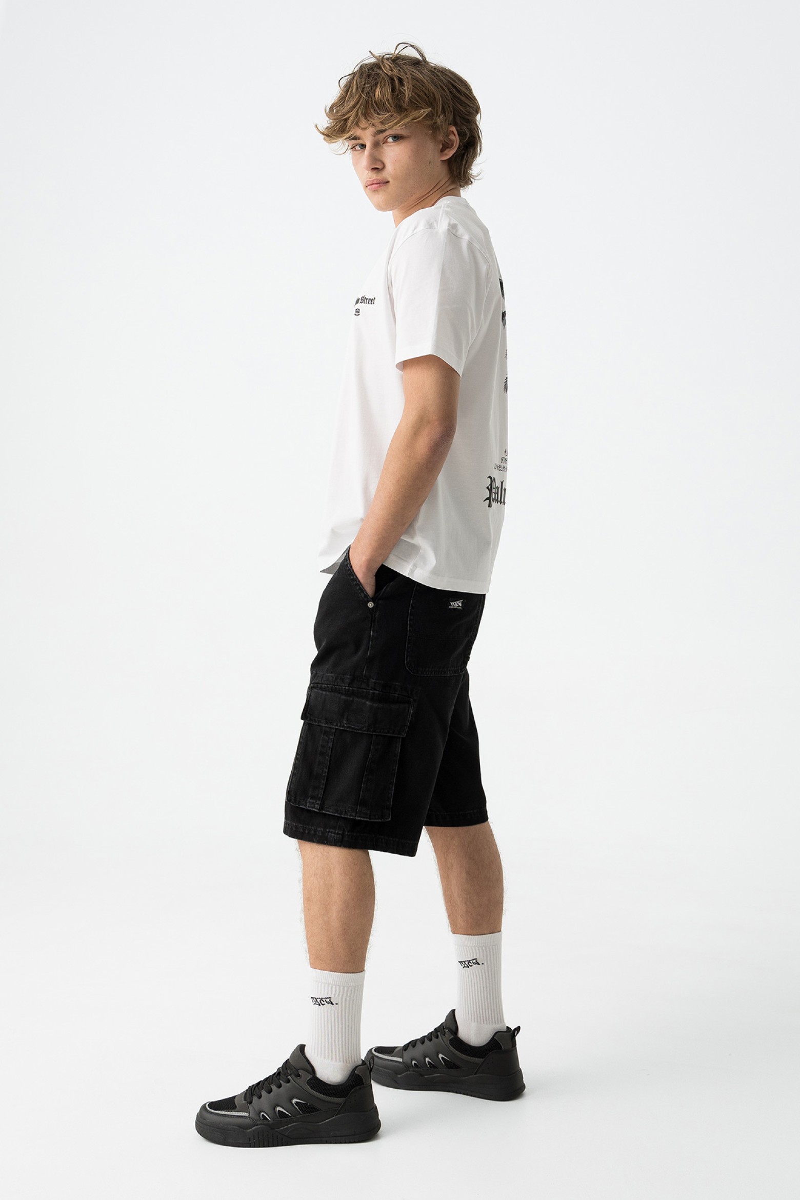 Pantalones cortos tipo cargo