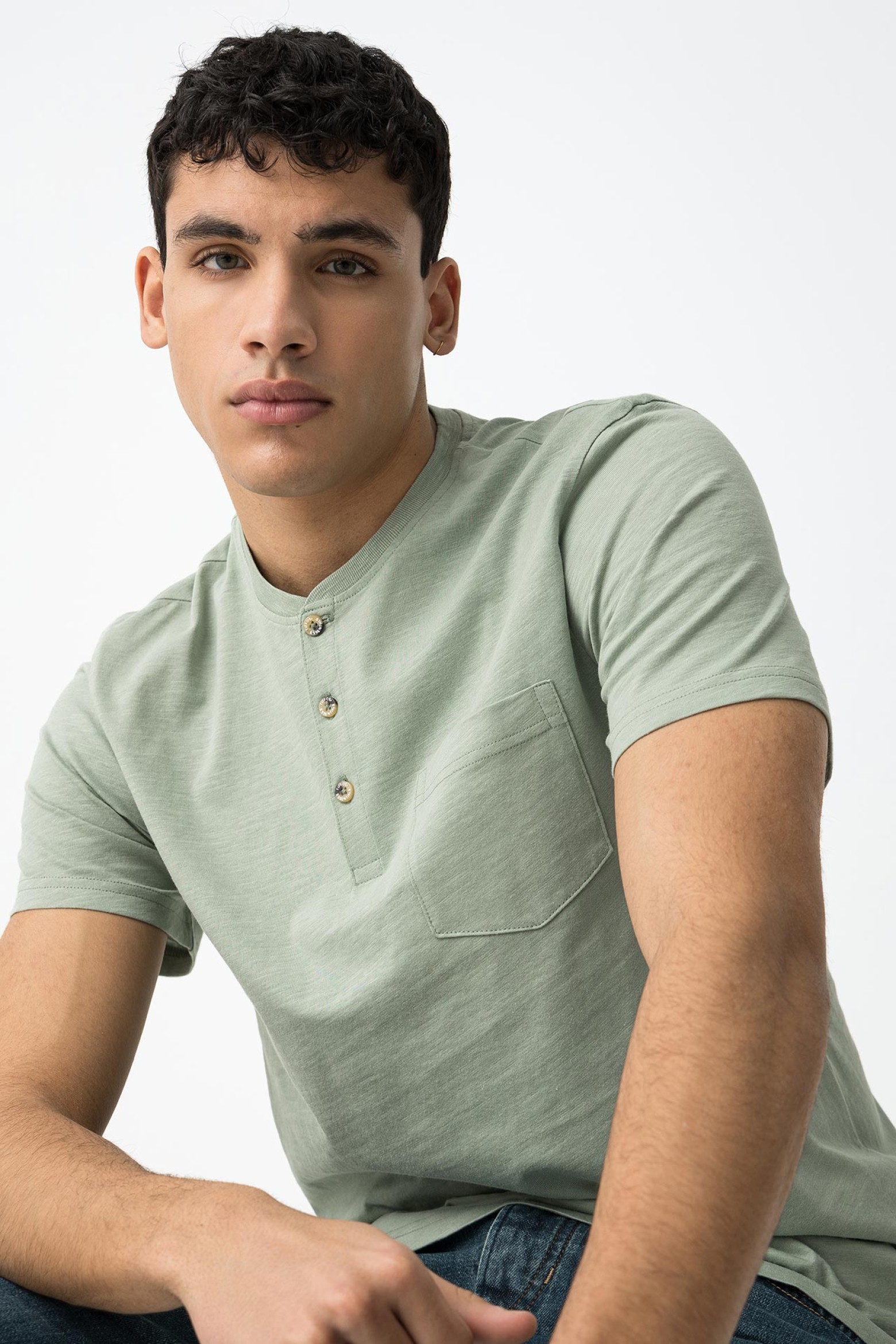 Basic Flam T-shirt with Pocket