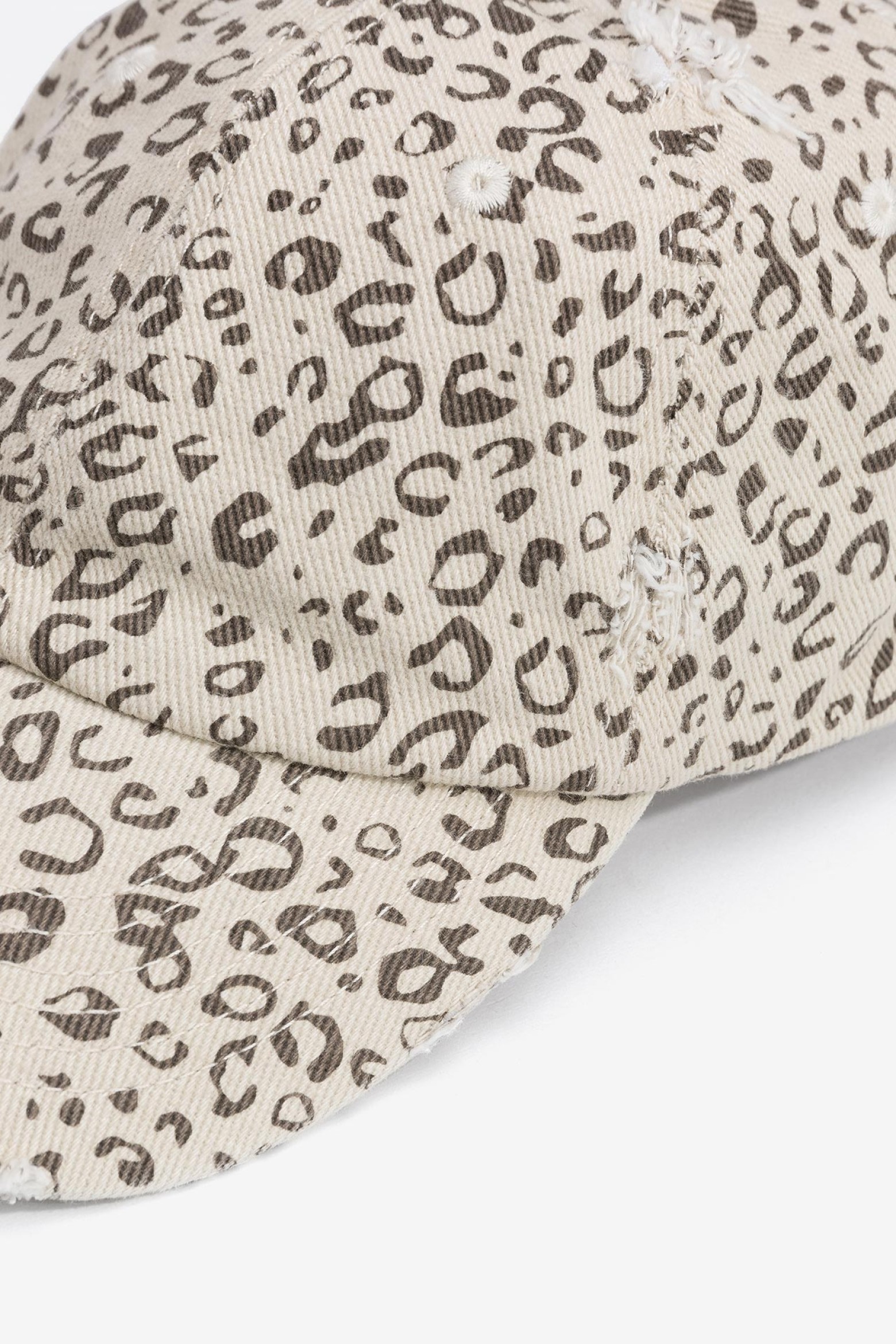 Animal Print Cap