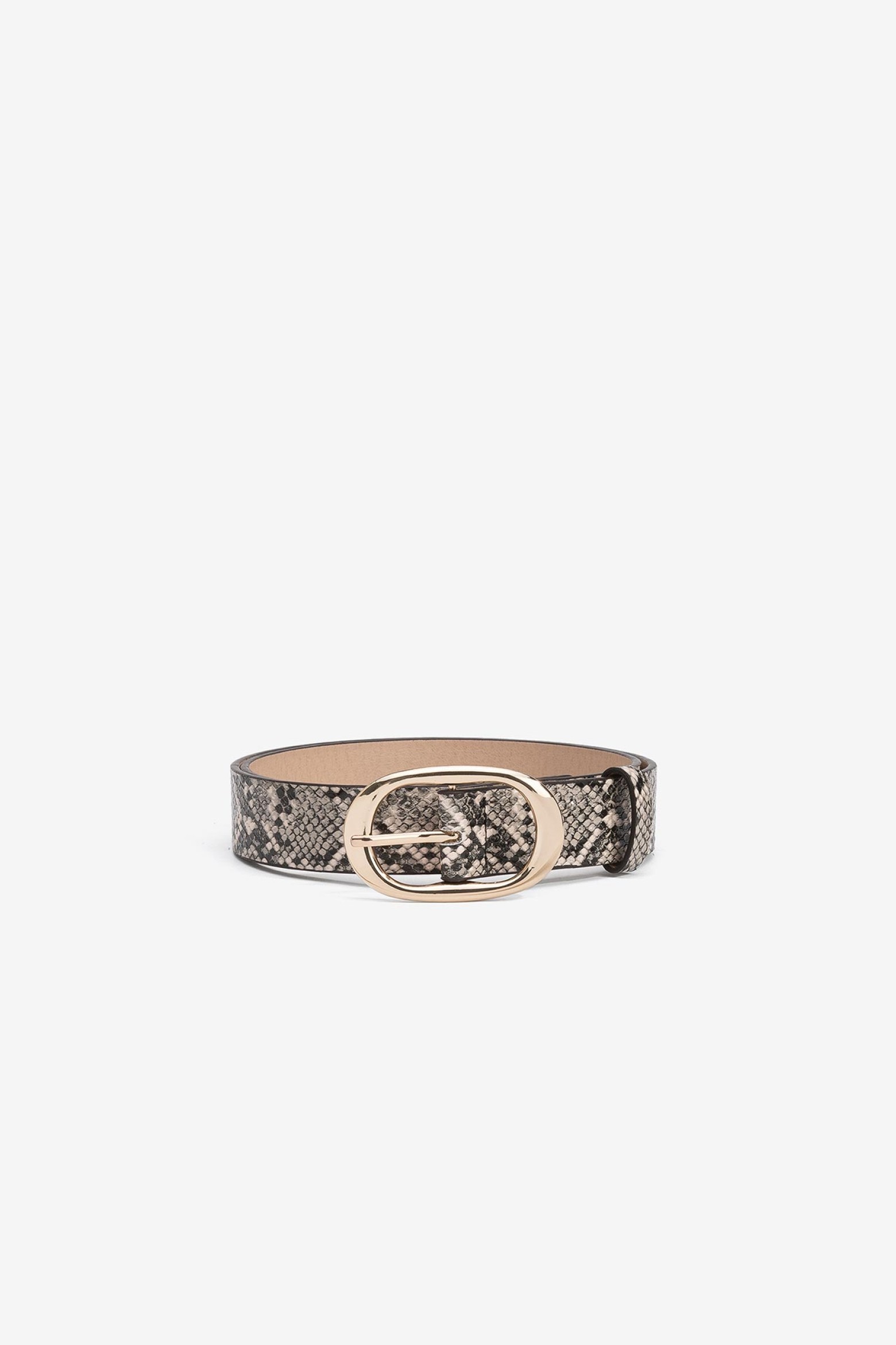 Cinto Textura Animal Print