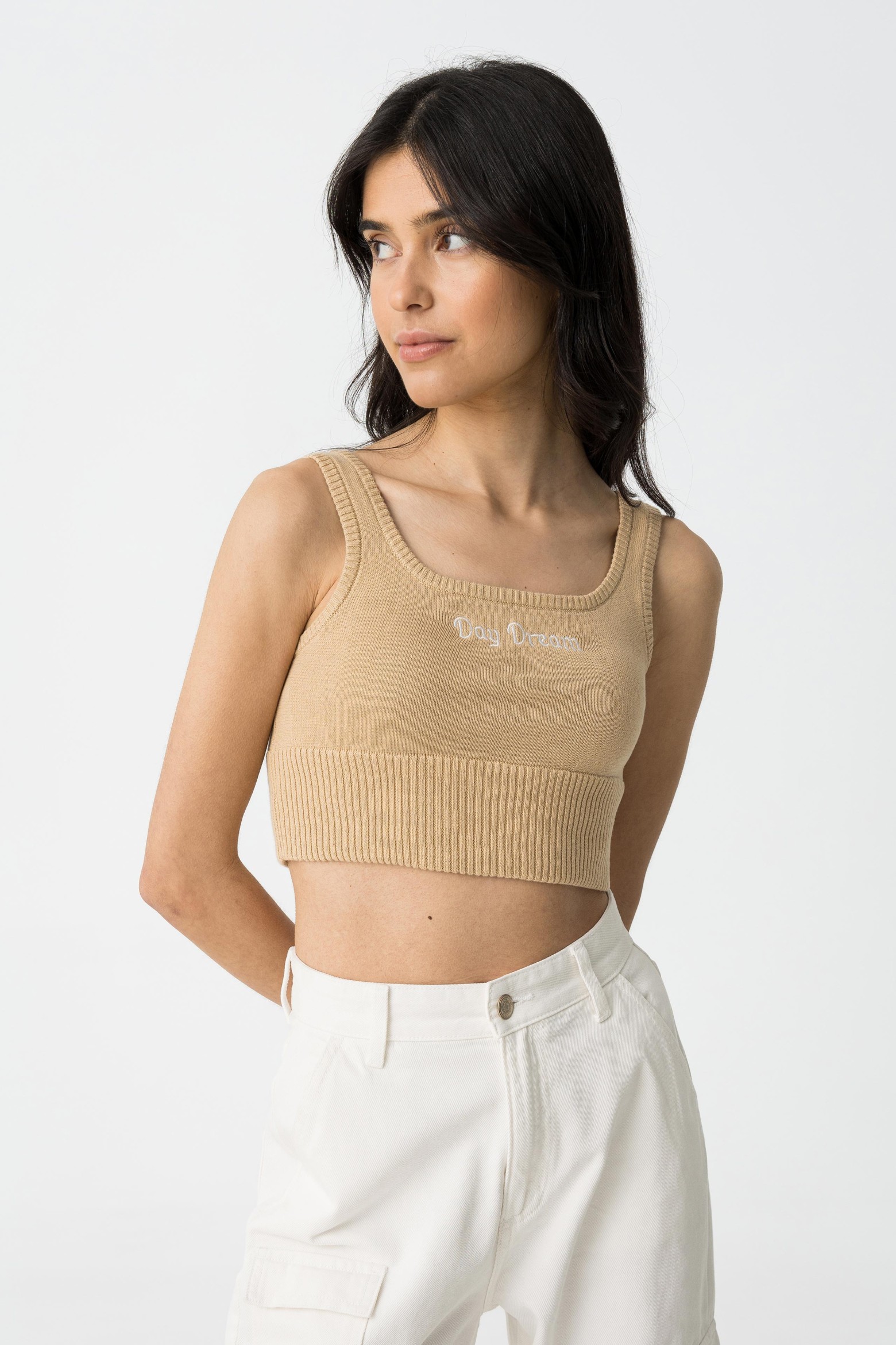 Crop Top com Bordado