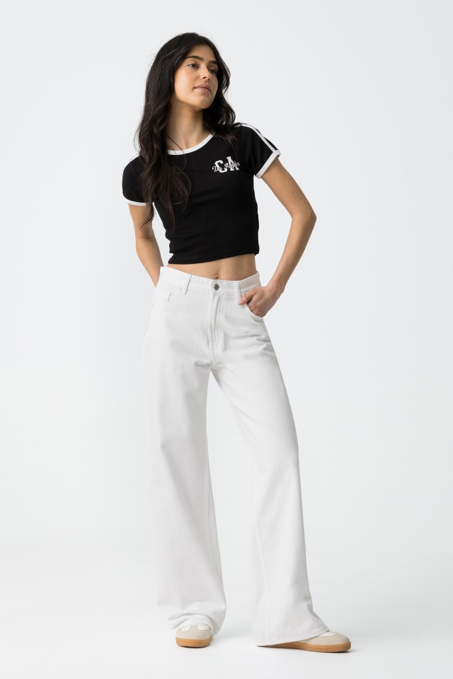 Kylie Wide Leg Jeans