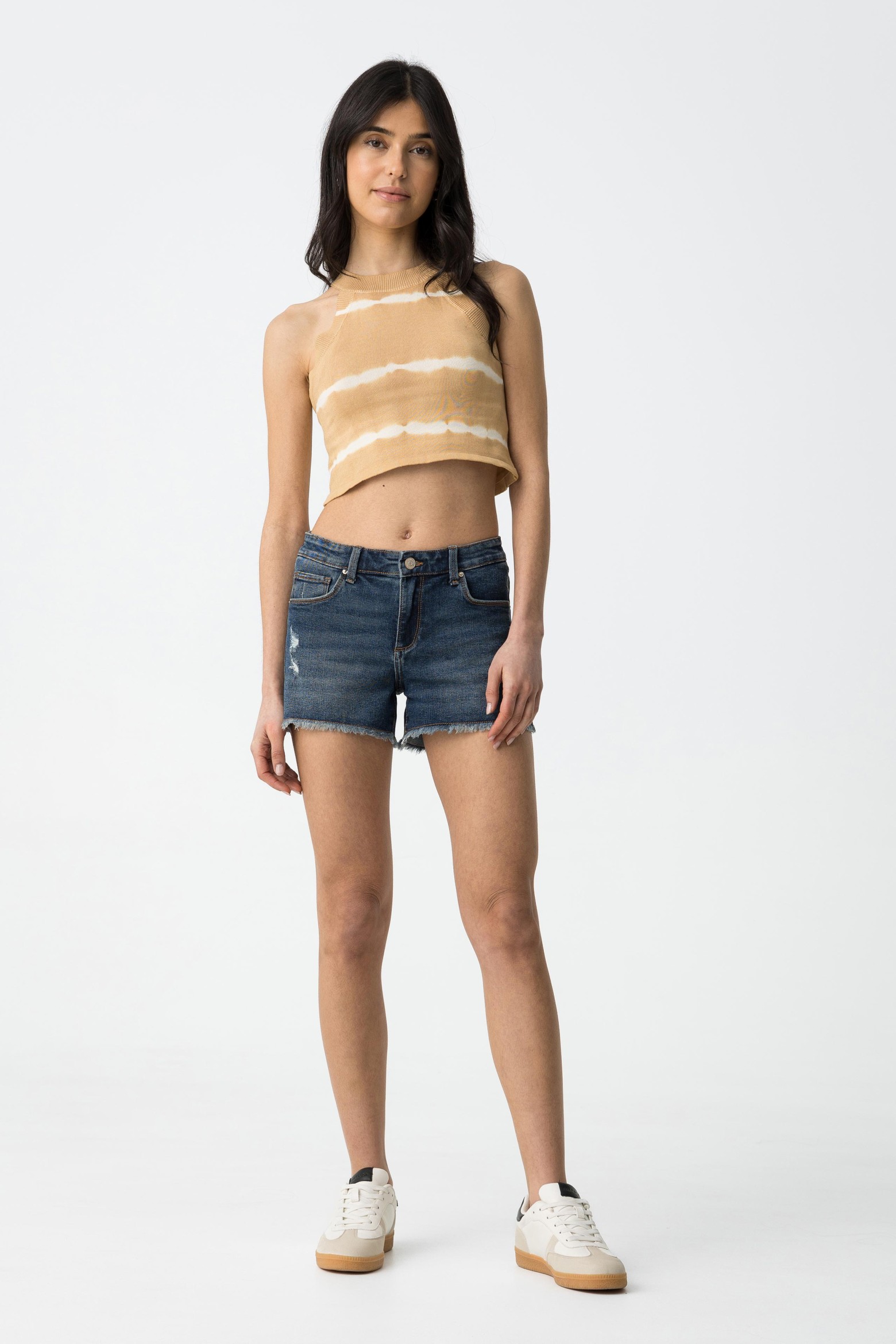 Denim shorts