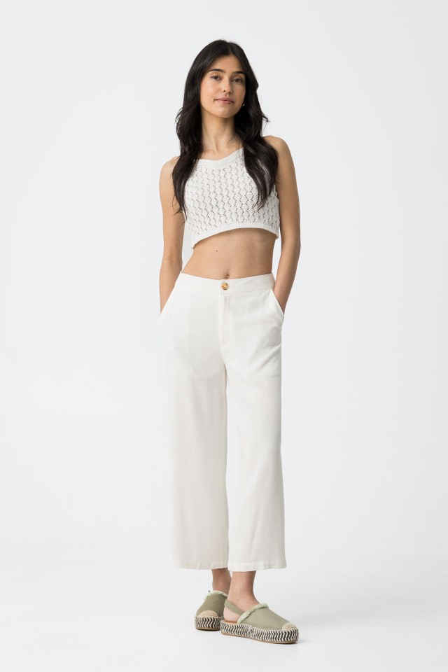 Flowy Pants With Drawstring