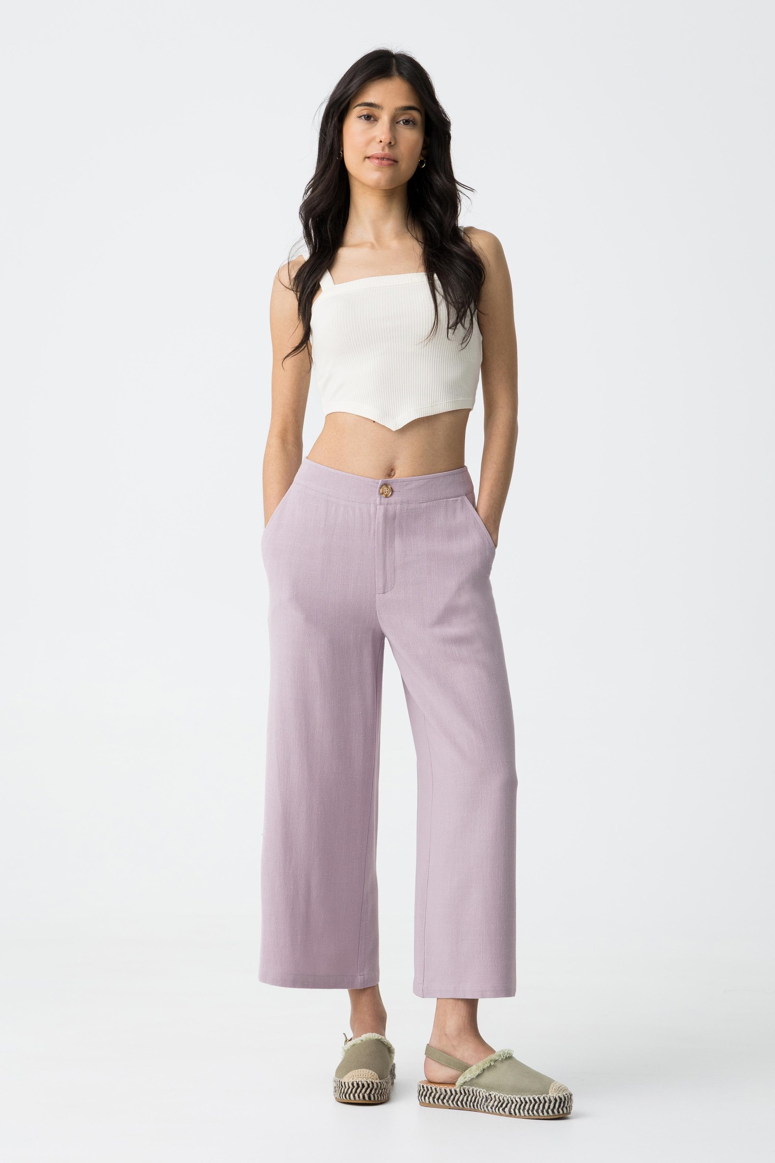 Flowy Pants With Drawstring