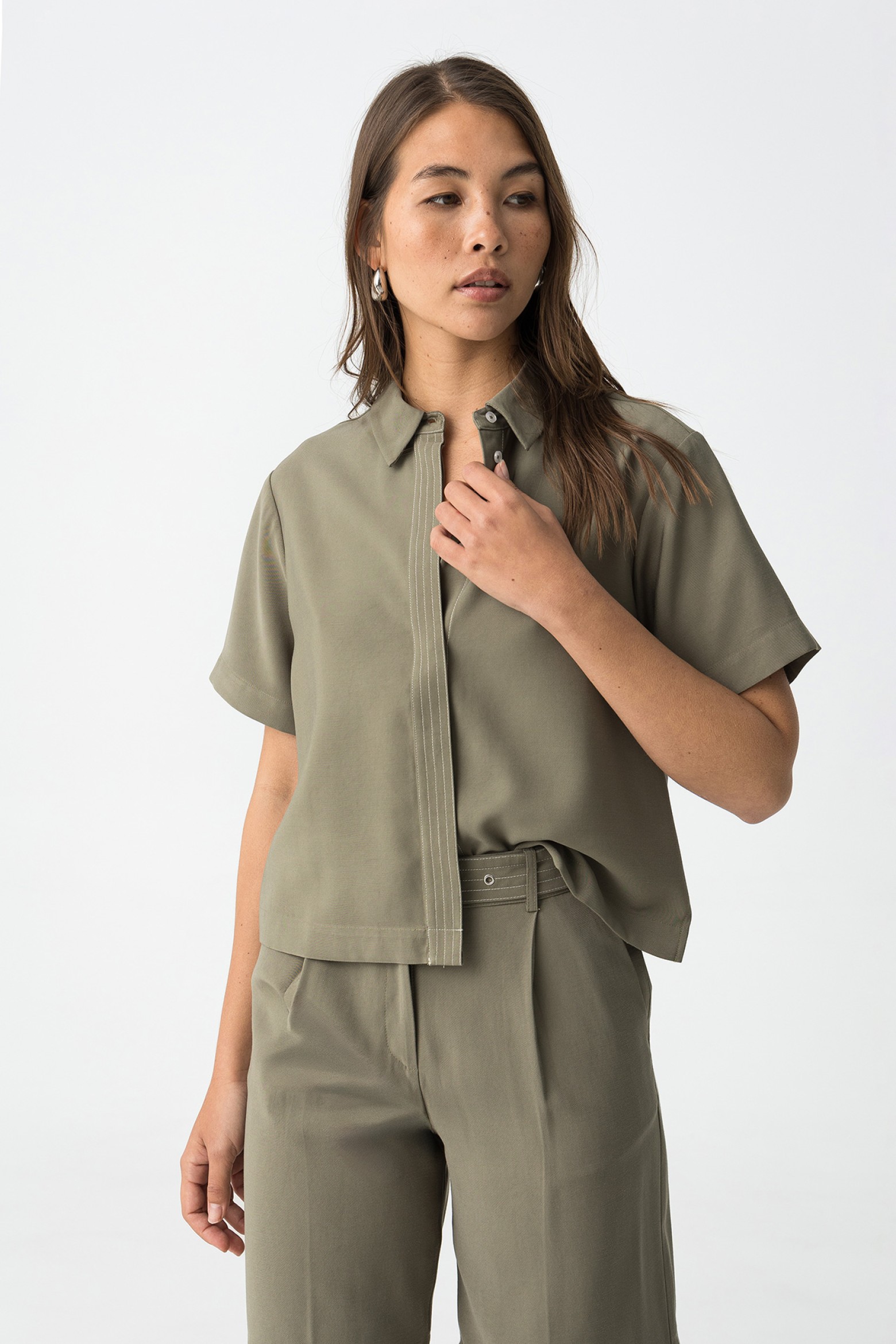 Camisa Cropped