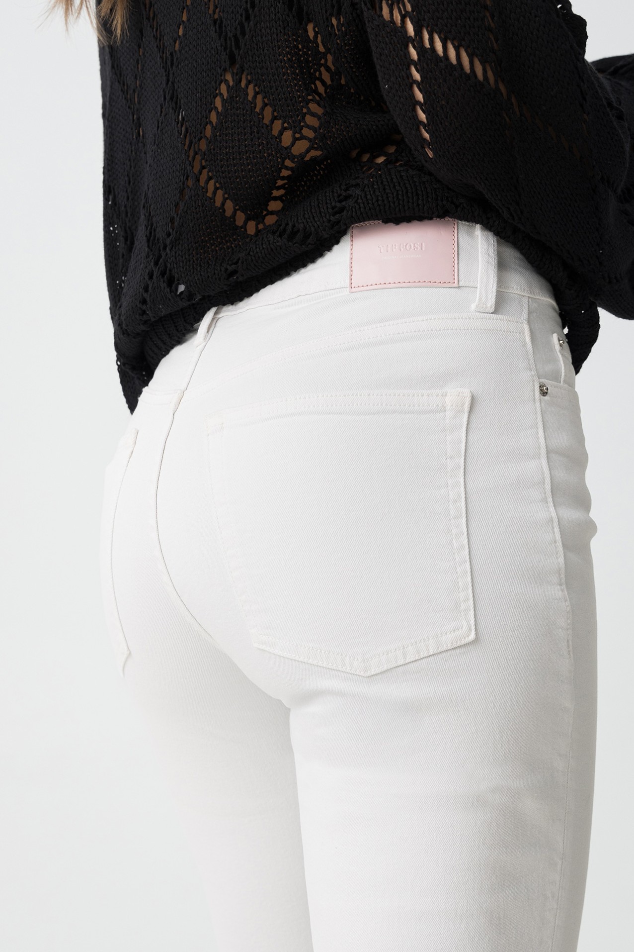 Jeans Amy Straight Fit Cintura Alta