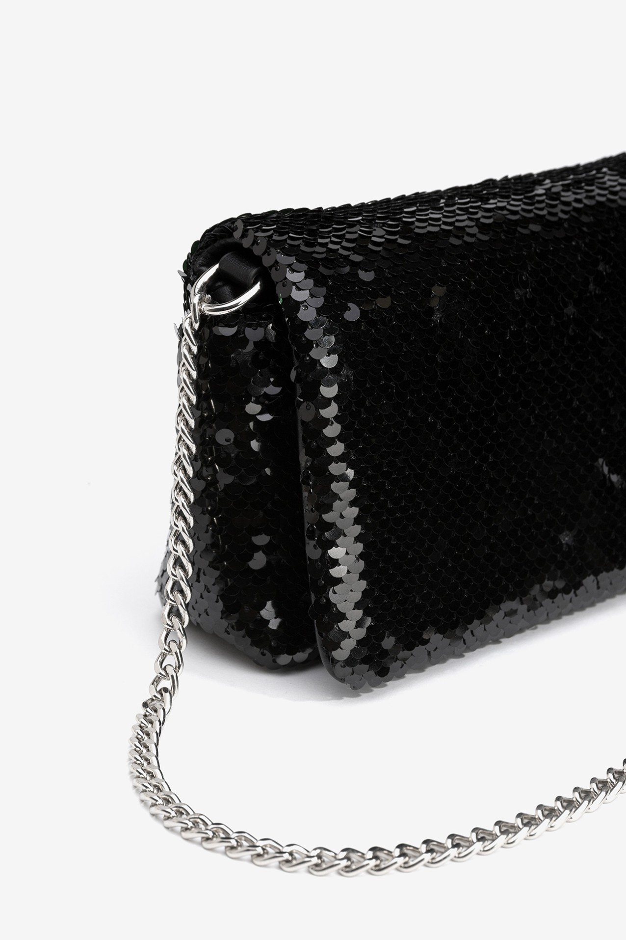 Bolso de hombro de lentejuelas