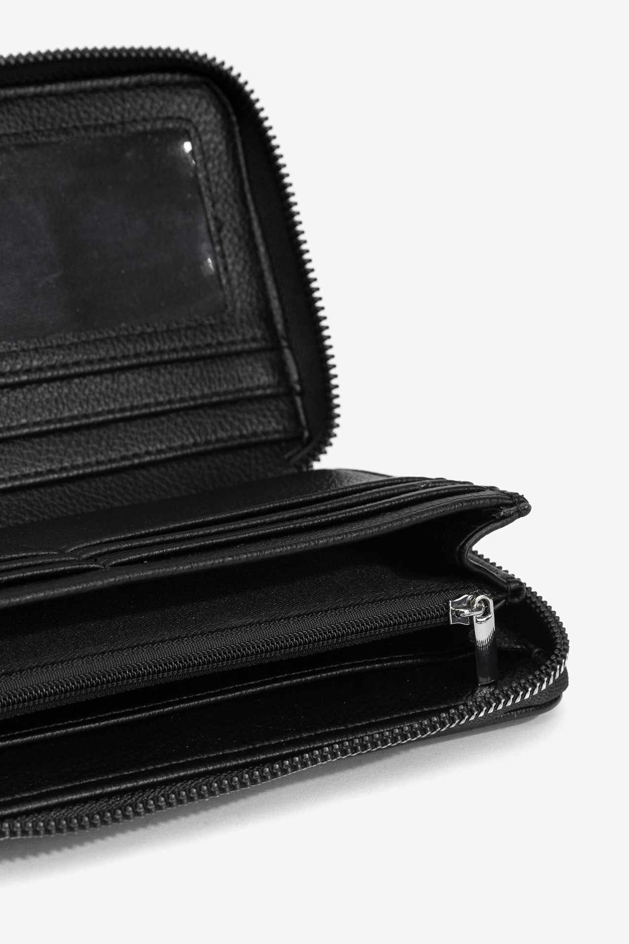 Large Leather Effect Coin Purse