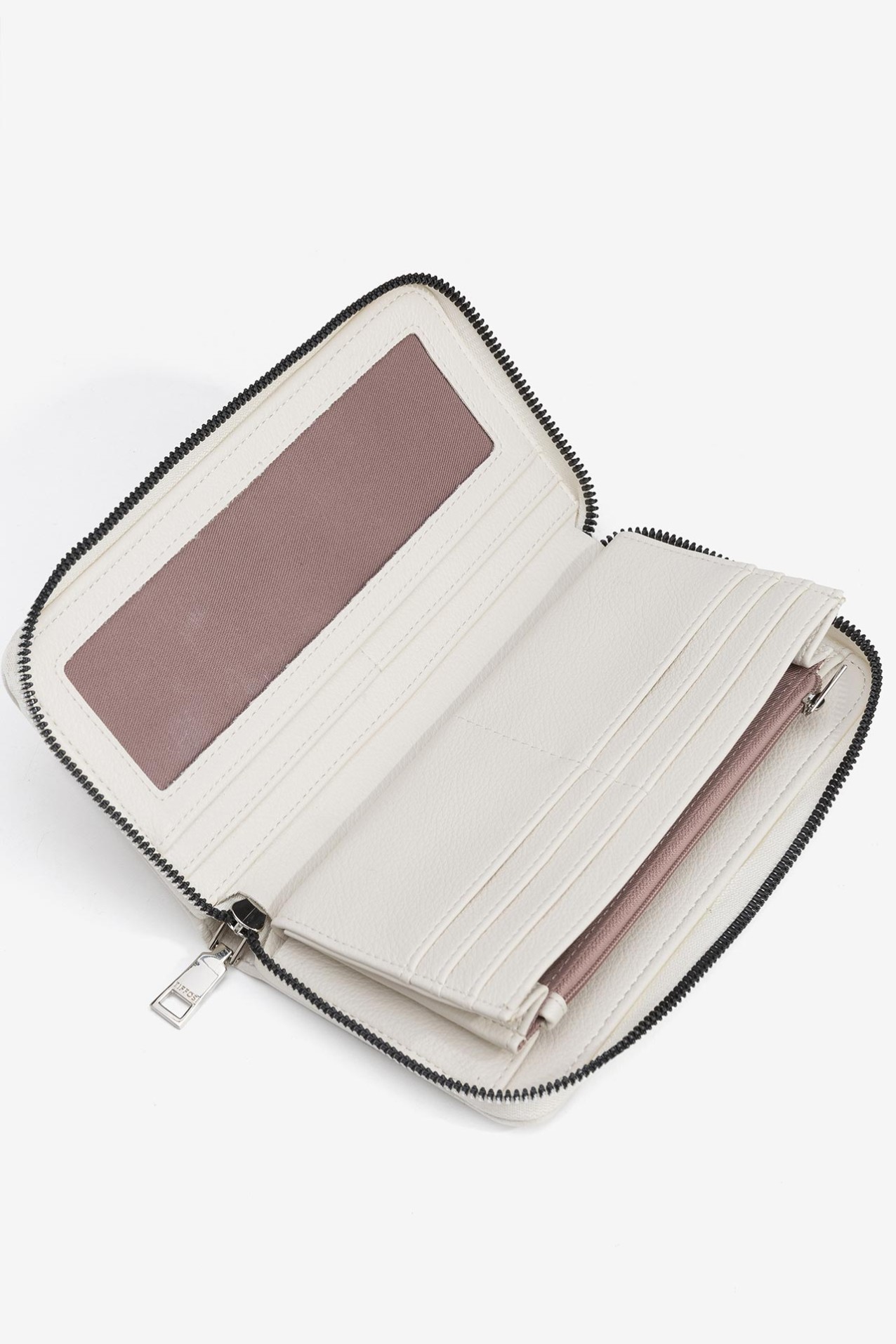 Large Leather Effect Coin Purse