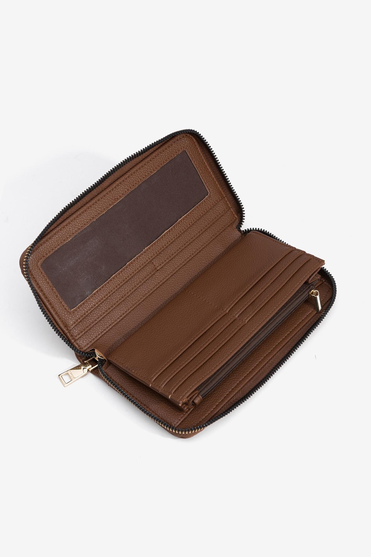 Large Leather Effect Coin Purse