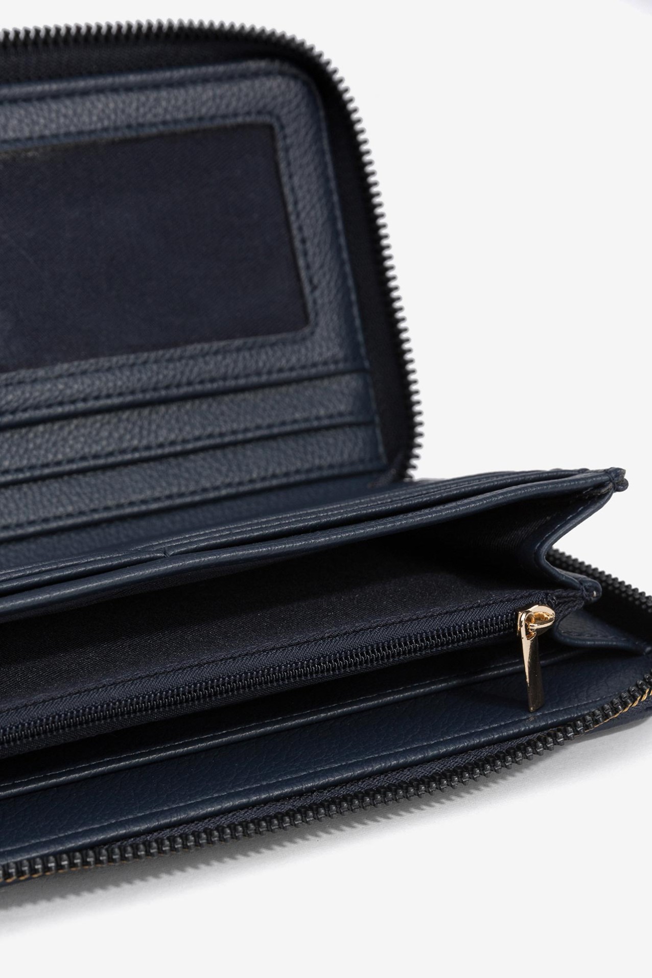 Large Leather Effect Coin Purse