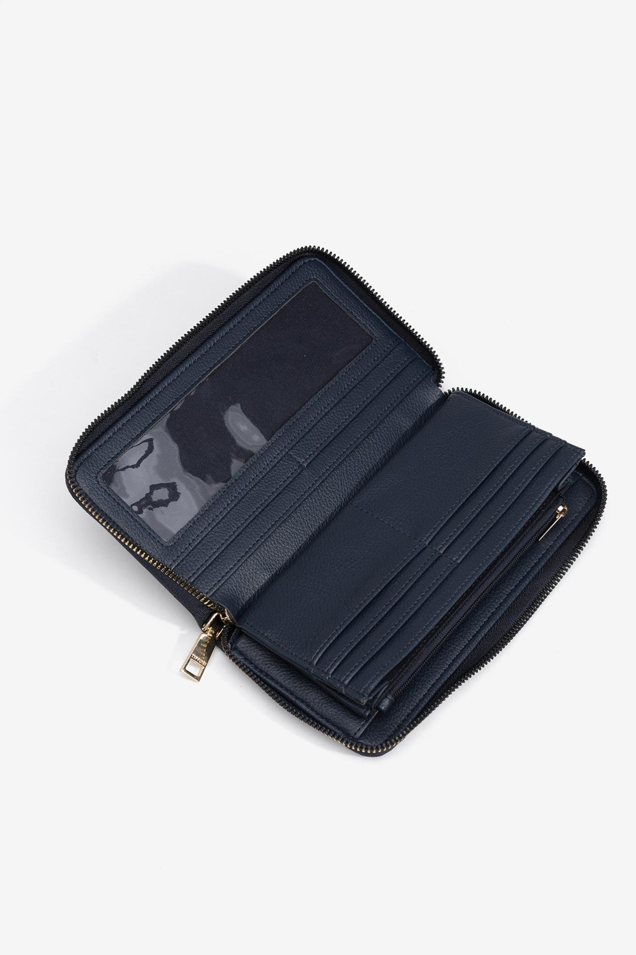 Large Leather Effect Coin Purse