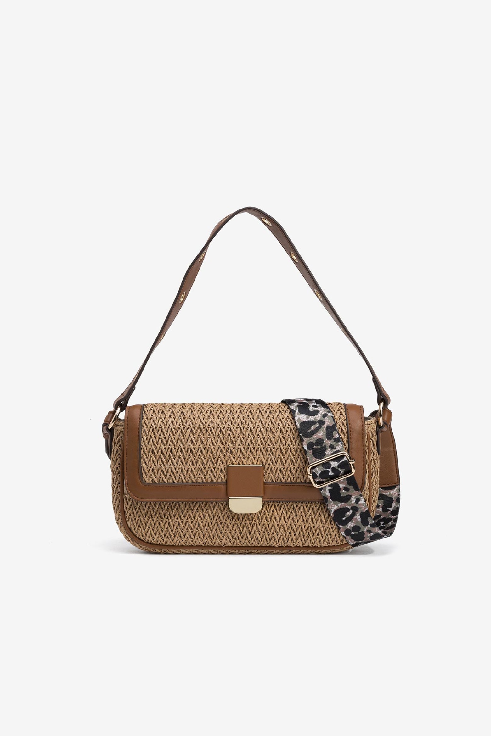 Straw Shoulder Bag