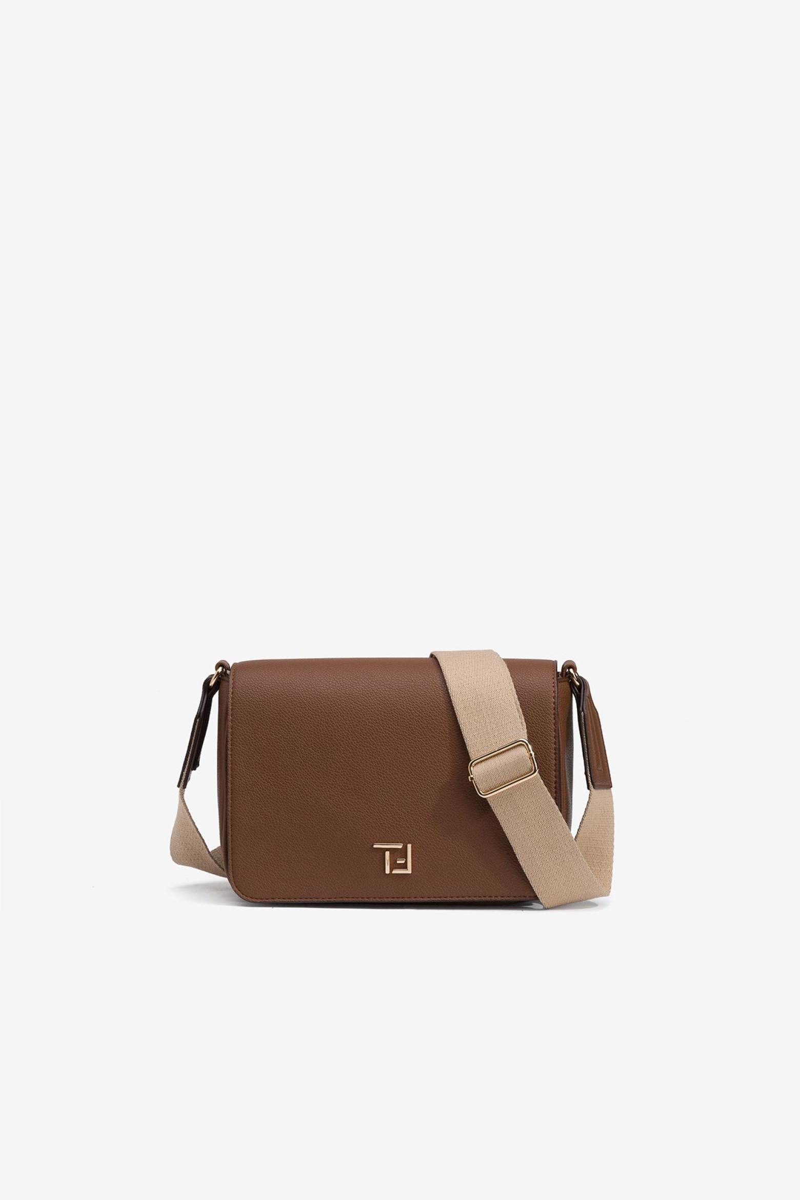 Bolso bandolera efecto piel