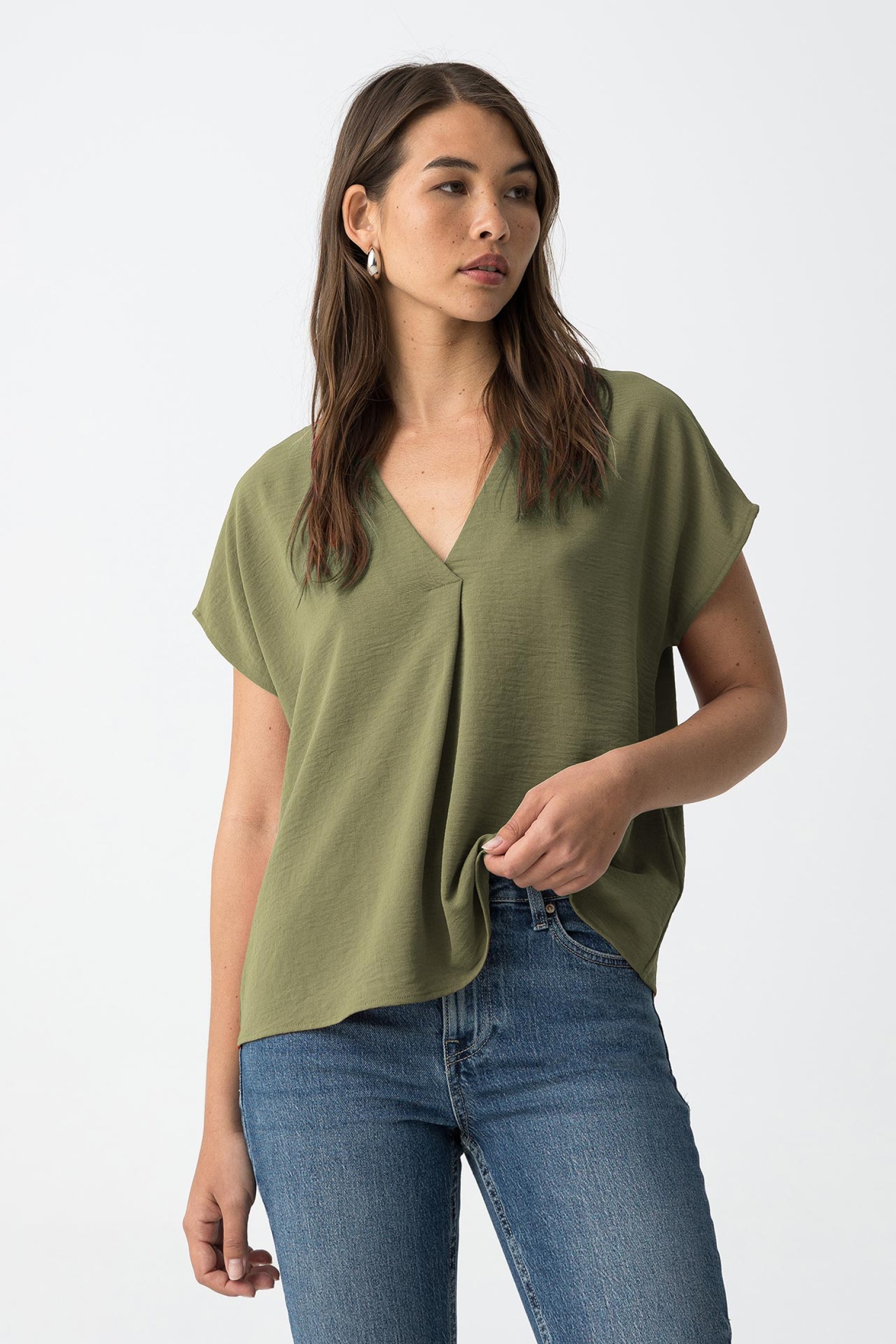 Blusa Satinada