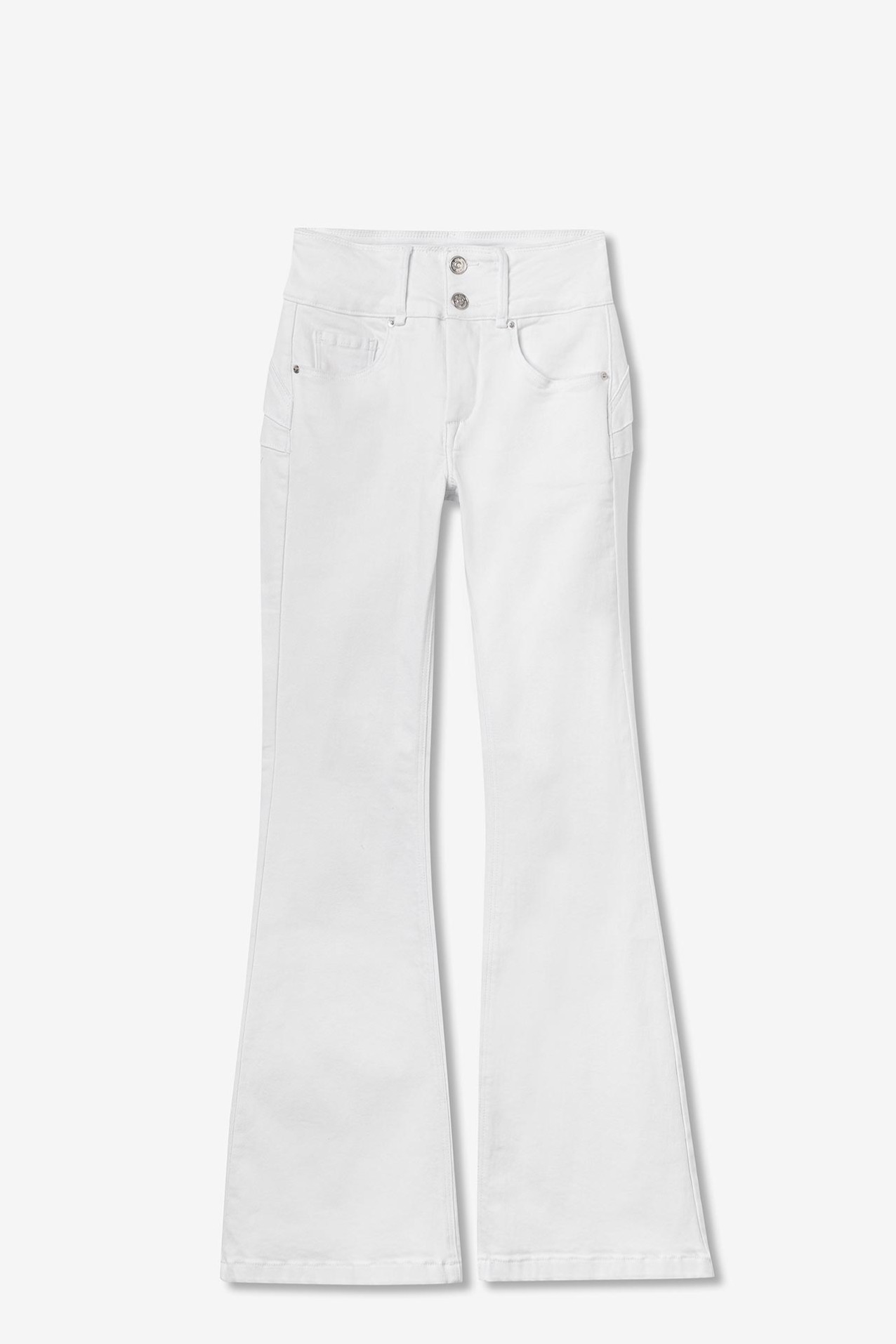 Jeans acampanados dobles