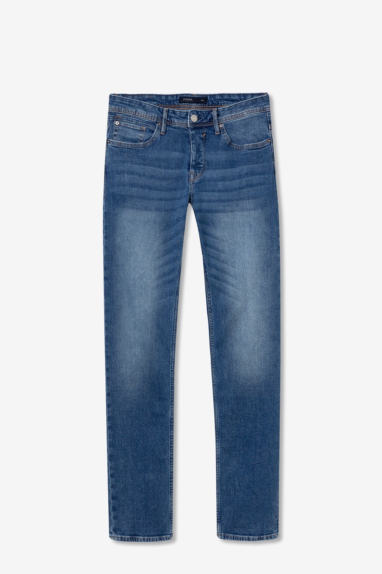 Jeans Slim Straight Azul