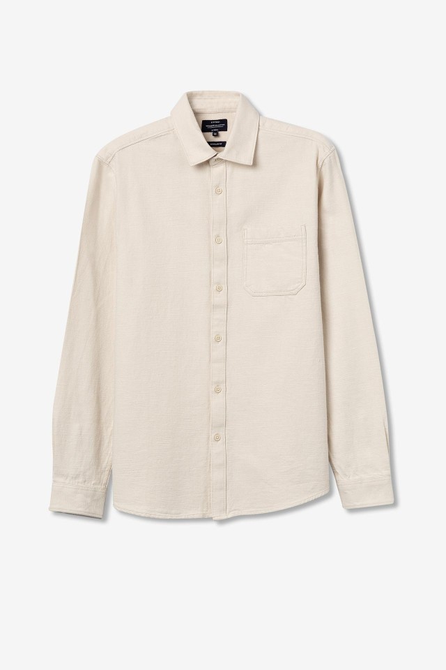 Regular fit shirt with pocket