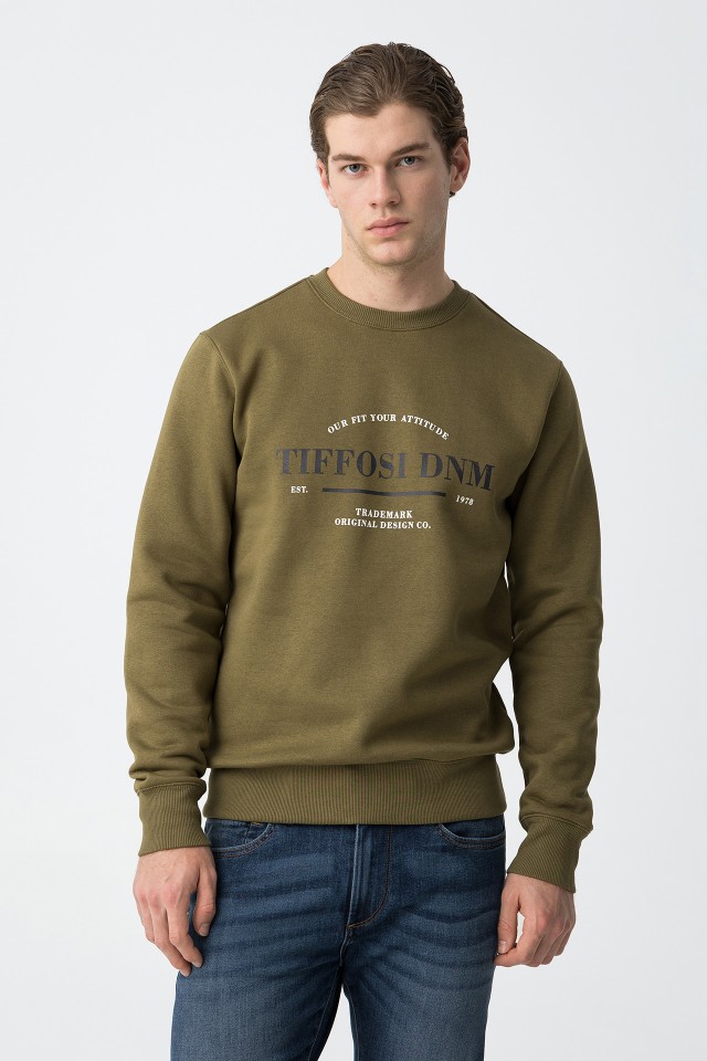DNM Front Print Sweatshirt