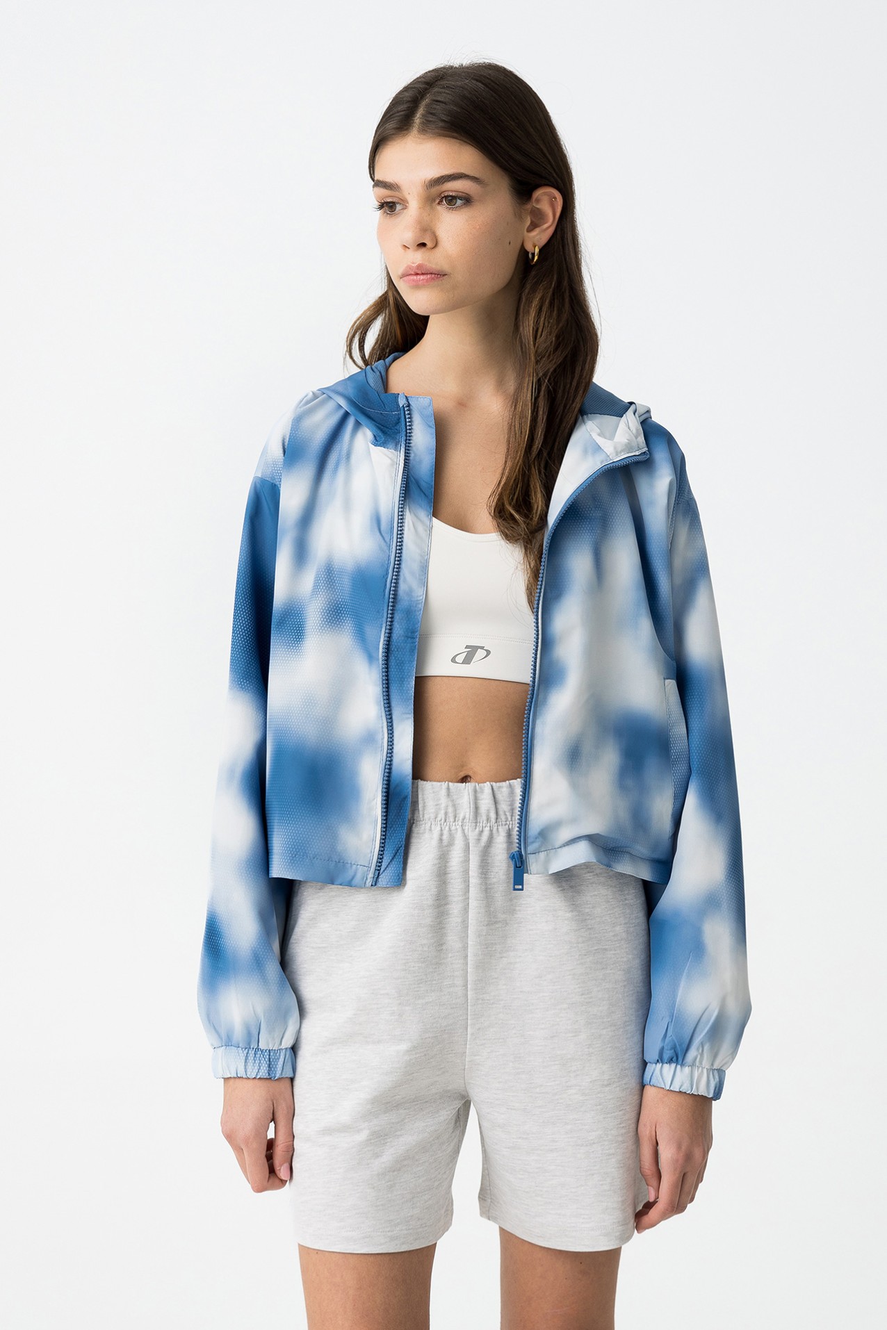 Hooded Windbreaker Jacket