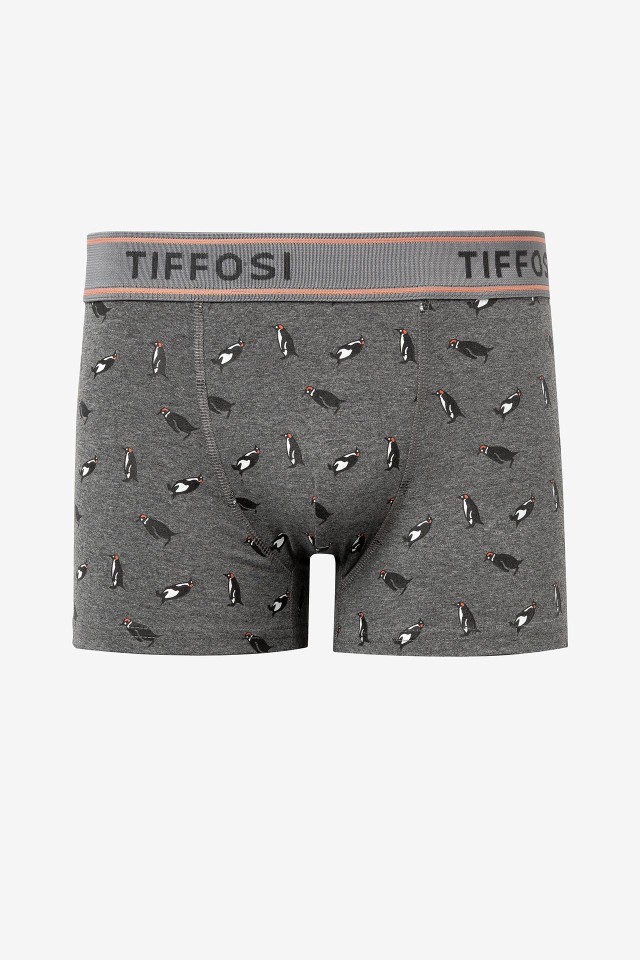 B�xer Estampado Ping�inos