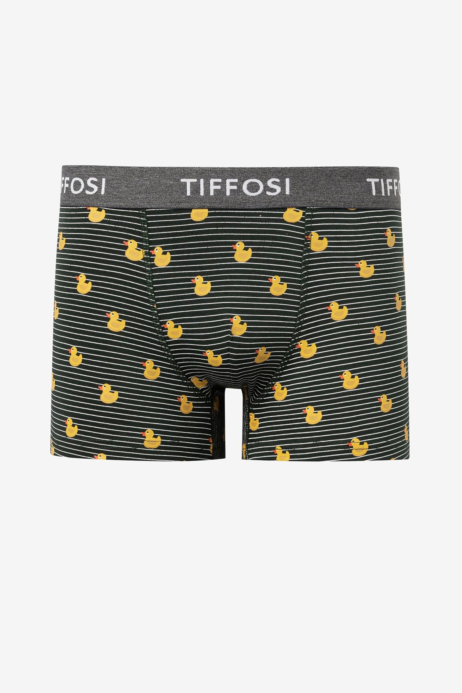 Striped Boxers with Ducks