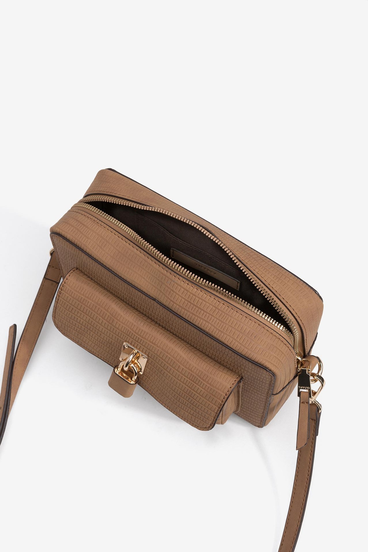 Shoulder Bag with Flap Closure