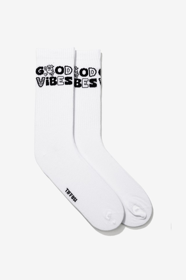 Calcetines estampados Good Vibes
