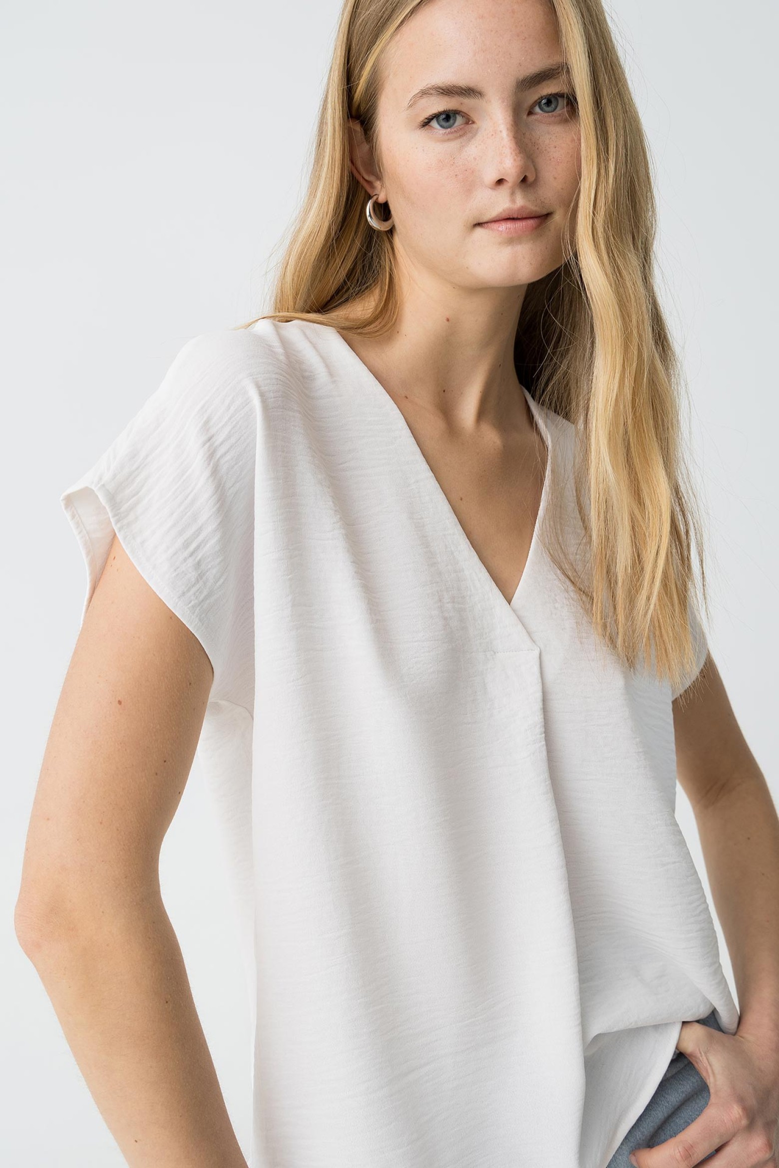 Blusa Satinada