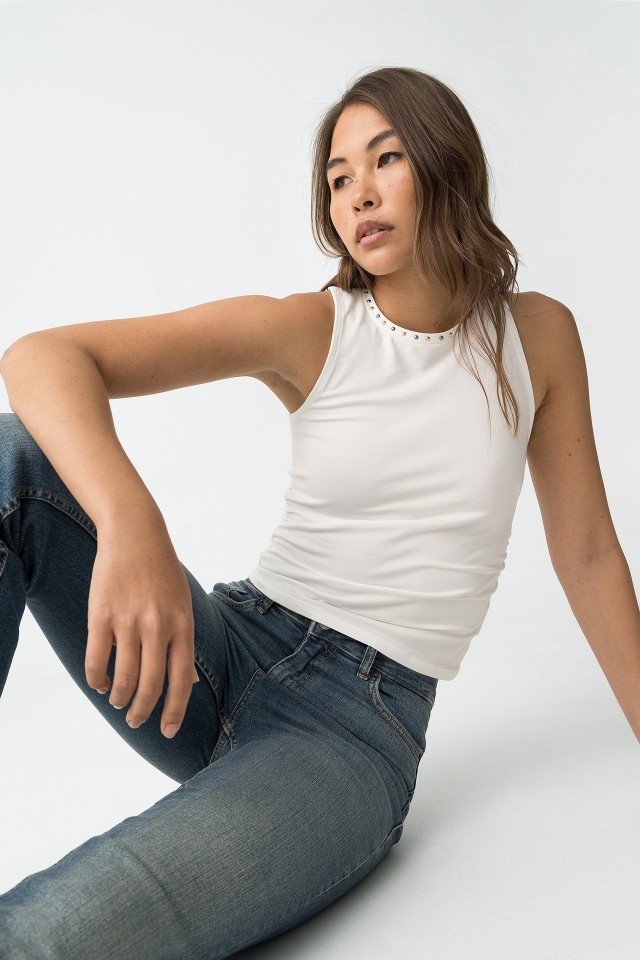 Top with studs