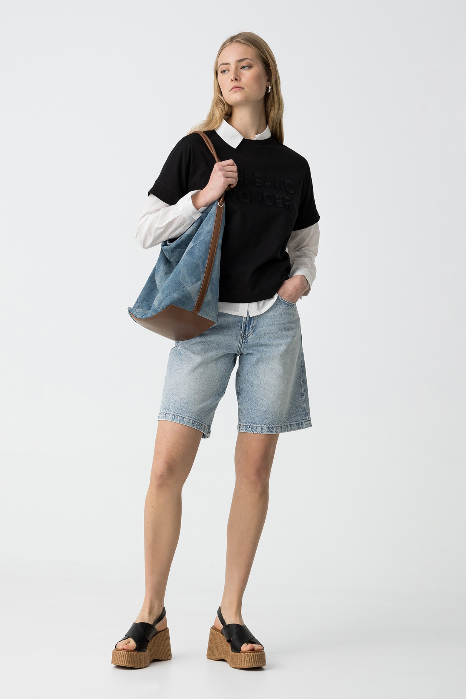 Bermudas vaqueras boyfriend