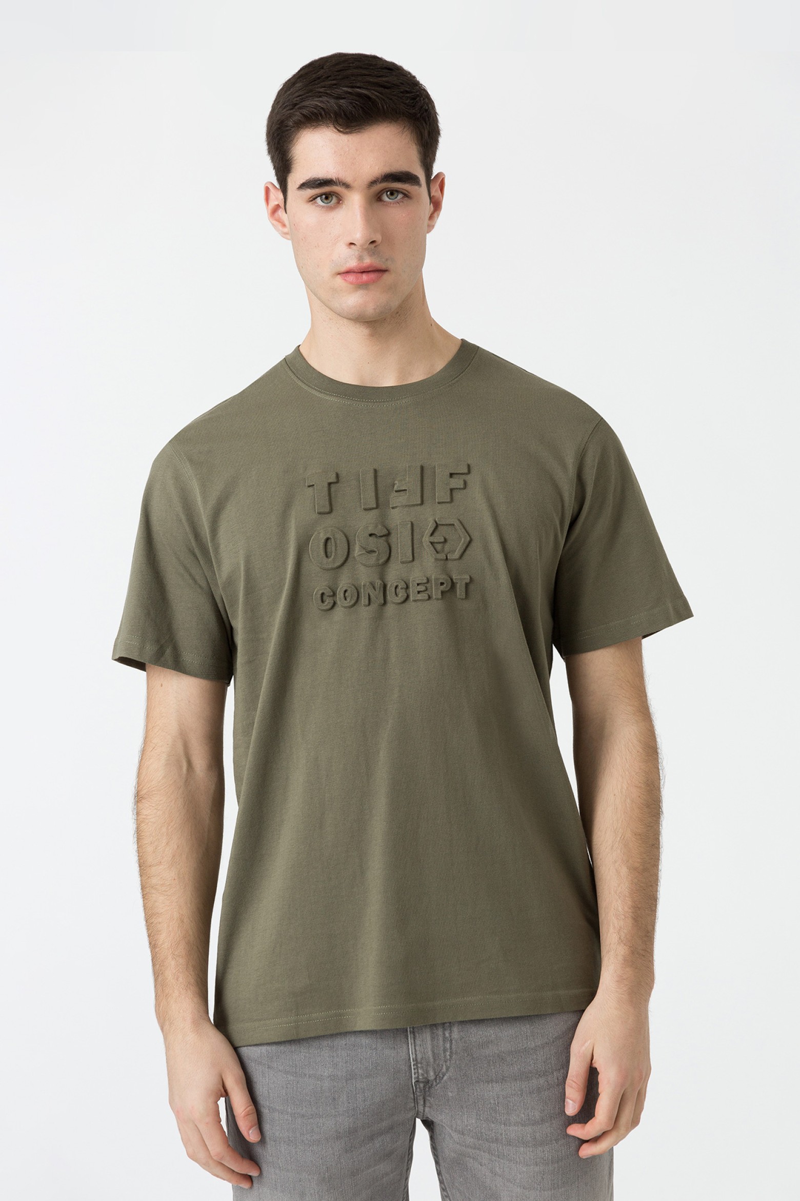 Embossed Printed T-shirt