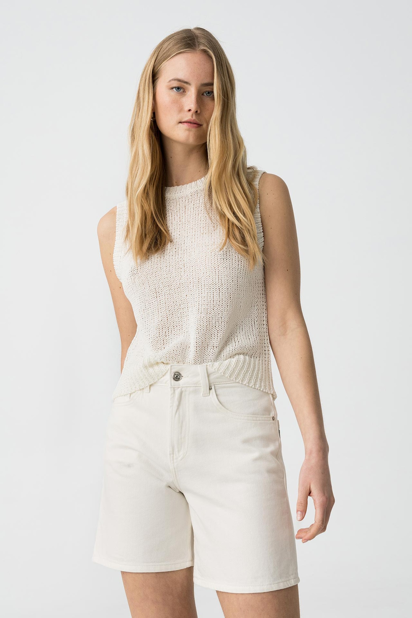 Pantalones cortos de mezclilla