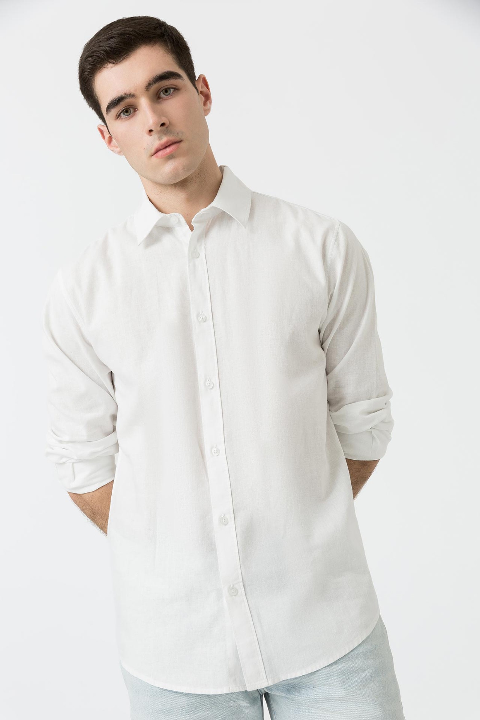 Camisa de lino